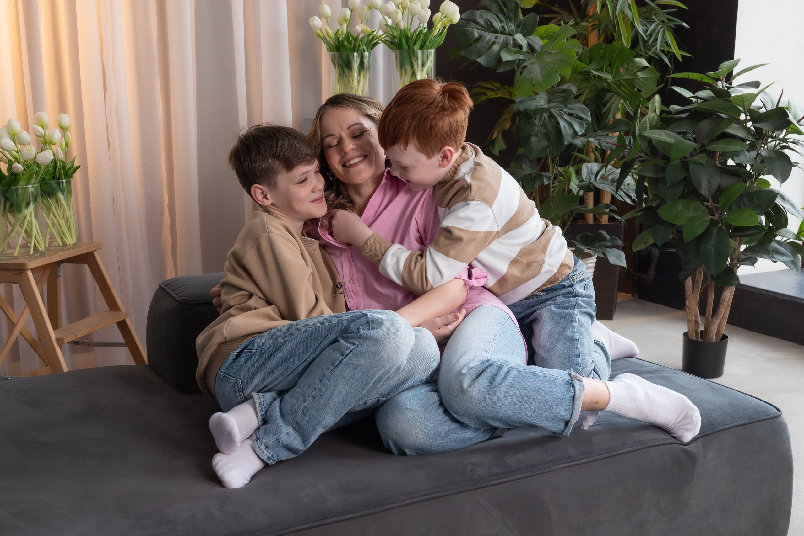 Анна и её семья. Светлана Агалакова Фотограф