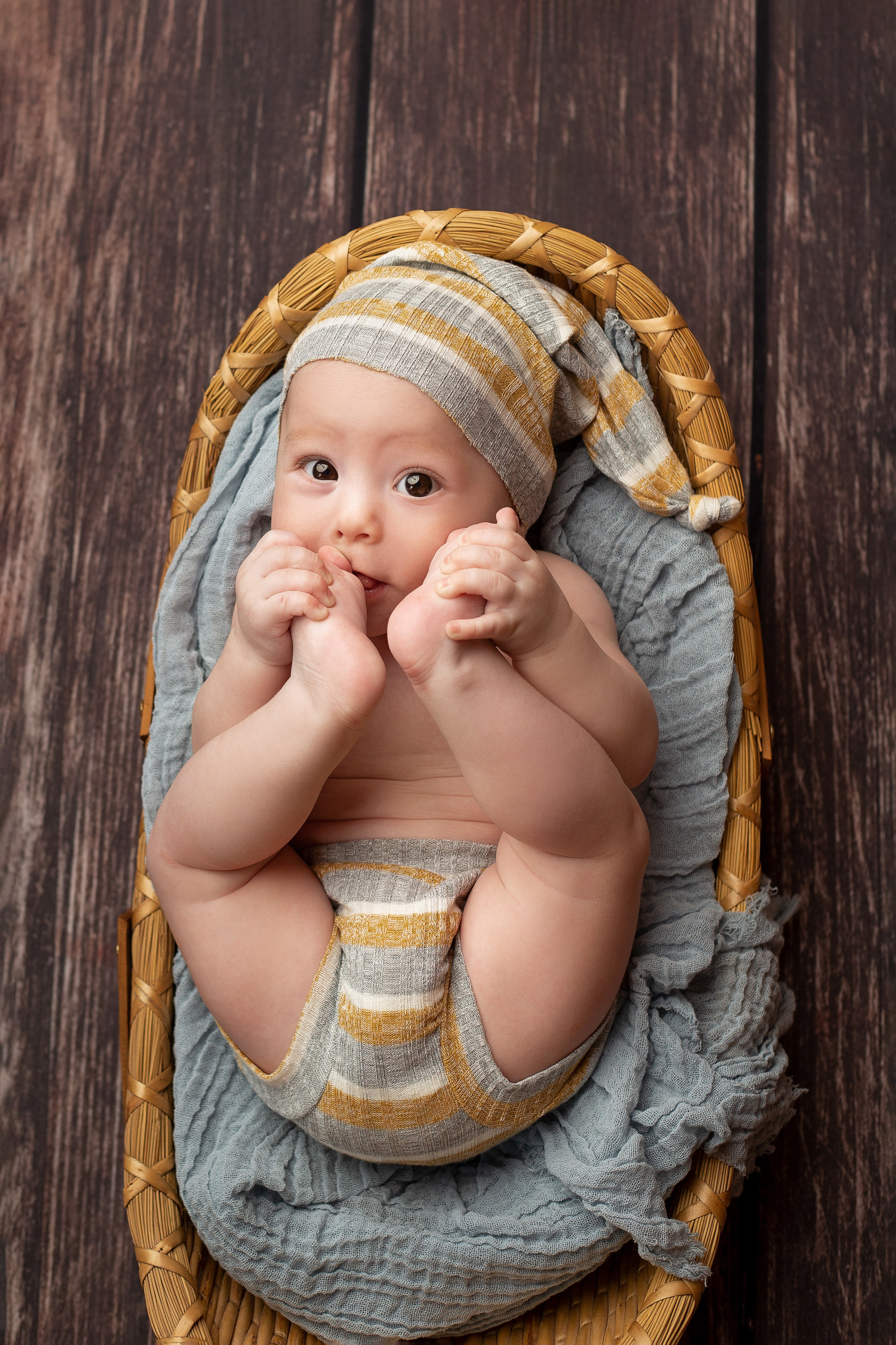 Проект «Полугодие» (малыши 6-9 месяцев). Фотограф новорожденных и детский фотограф в Радужном Васильева Елена