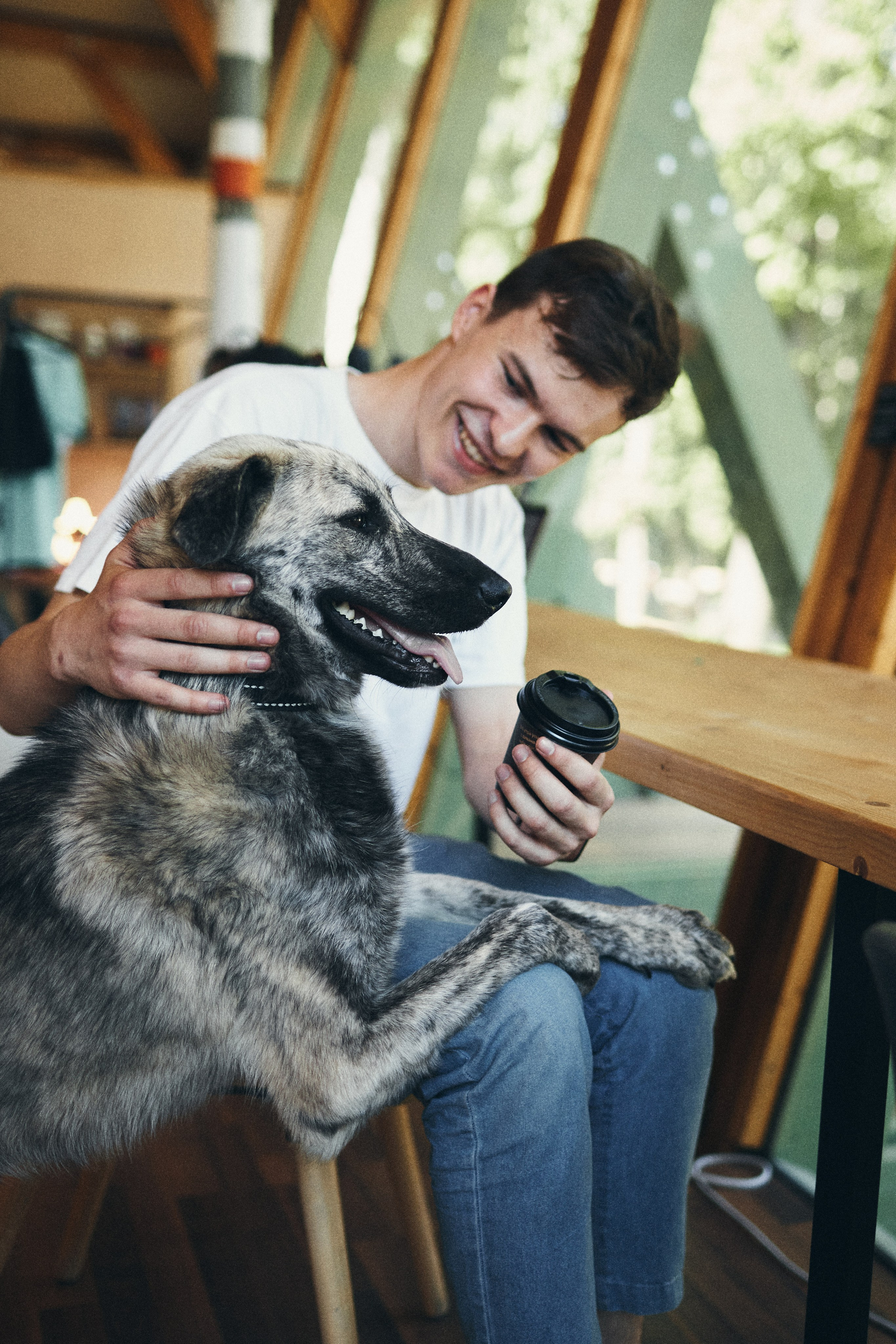 Лэппи в планетарии