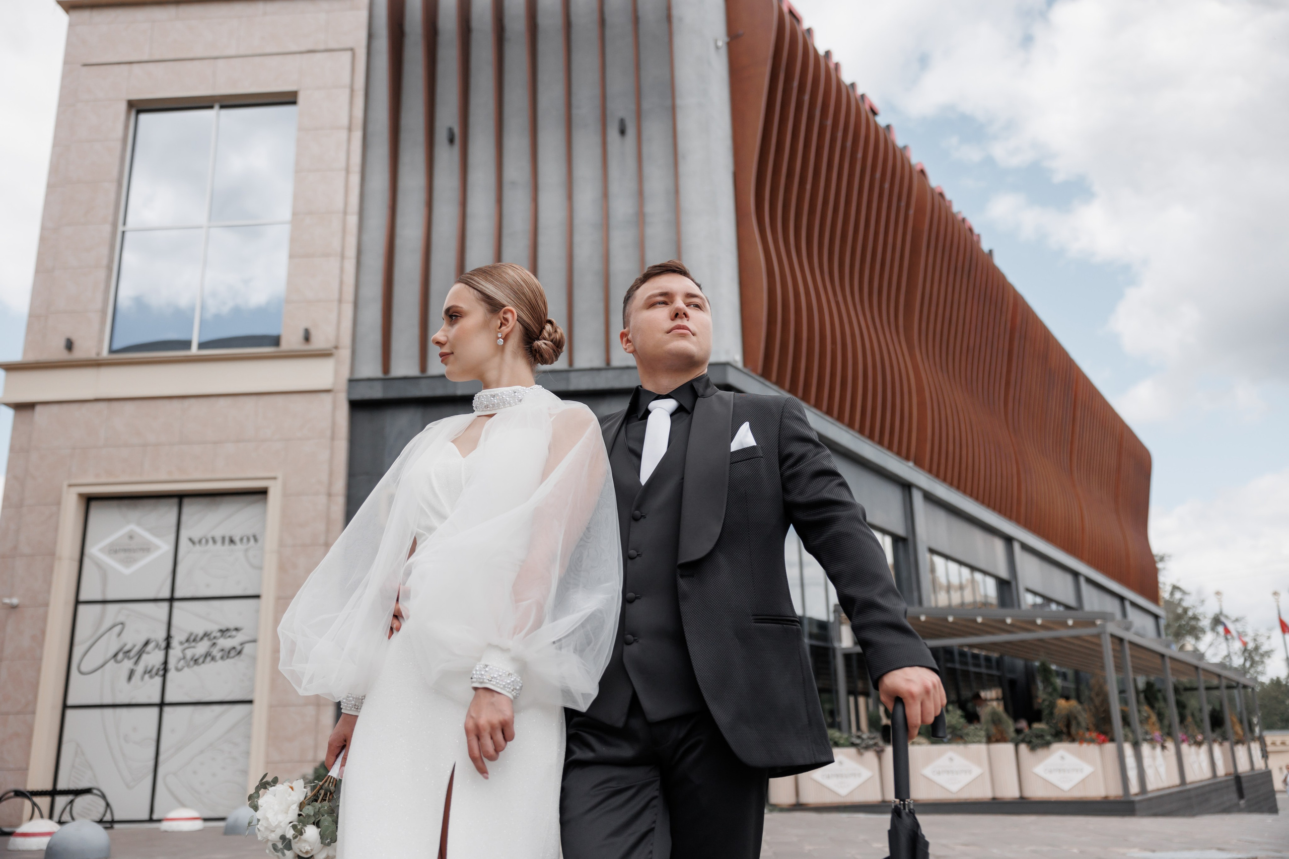 Анна и Сергей, Особняк Муравьевых-Апостолов, прогулка по ВДНХ, ресторан «Домик в саду». Свадебный и репортажный фотограф (Москва, Королев и другие)