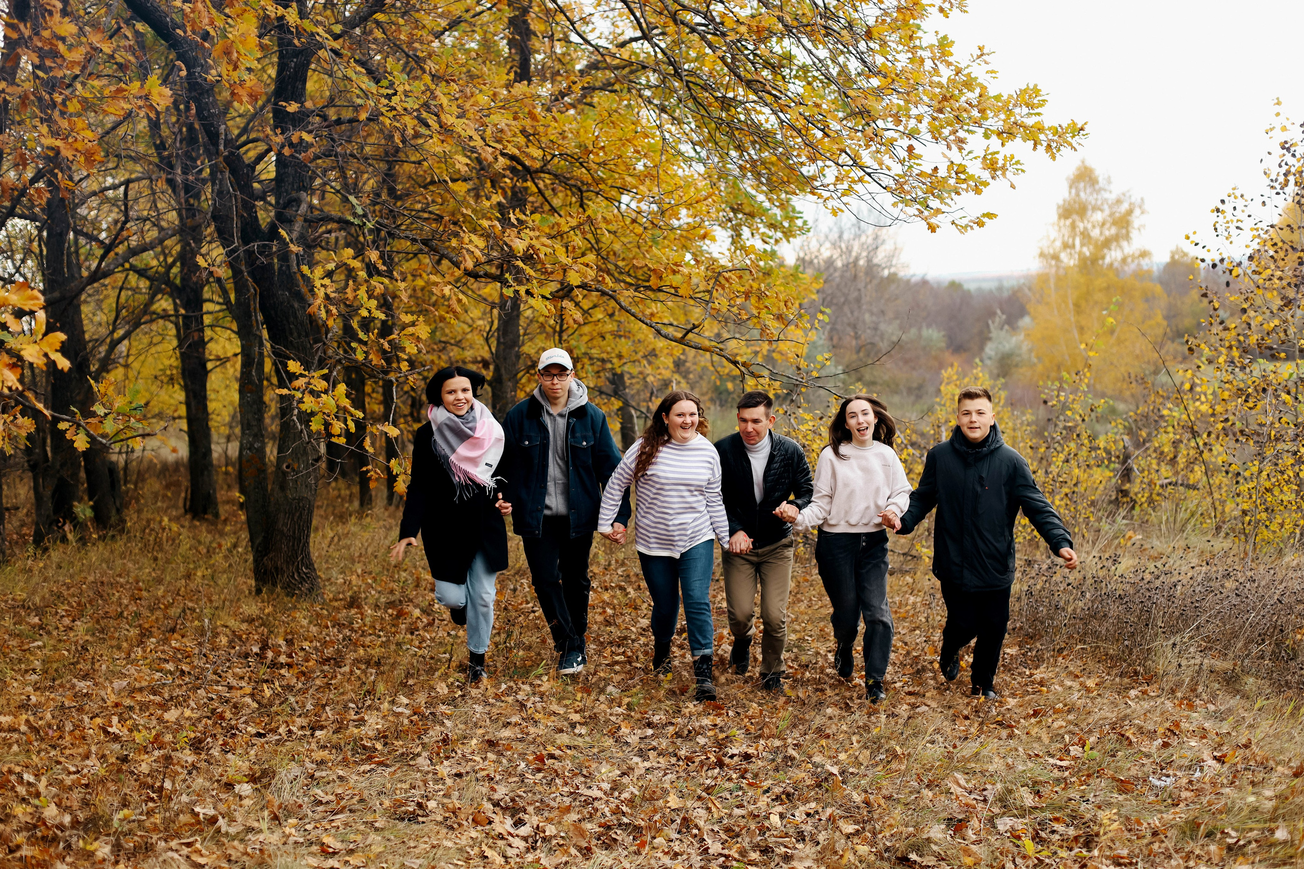 Осенняя фотосессия класса. Семейный и свадебный фотограф в Пензе Валерия Филюкова