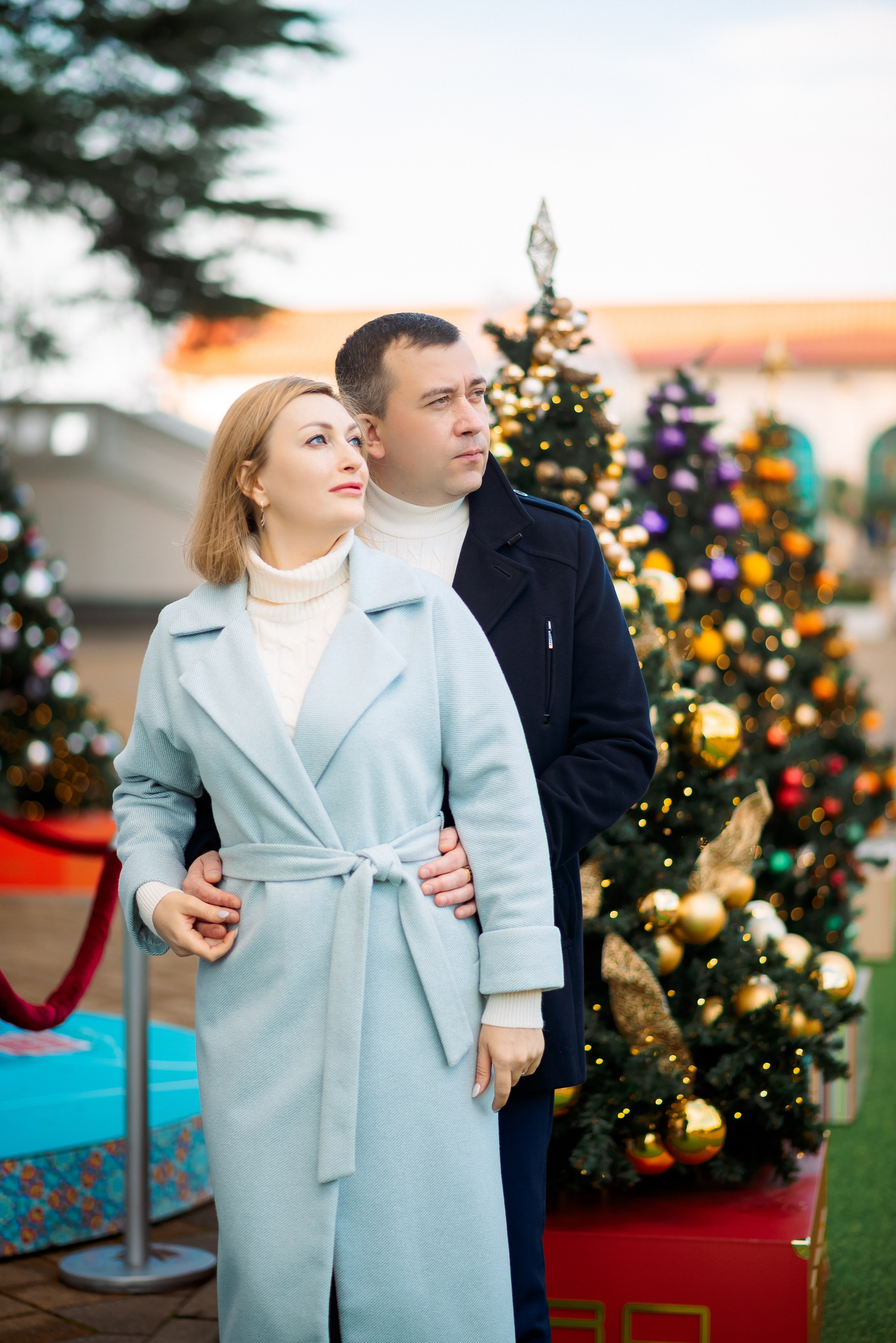 Новогодний город. Семейный и женский фотограф Лоо Краснодар Сочи Энем Татьяна Трибурт