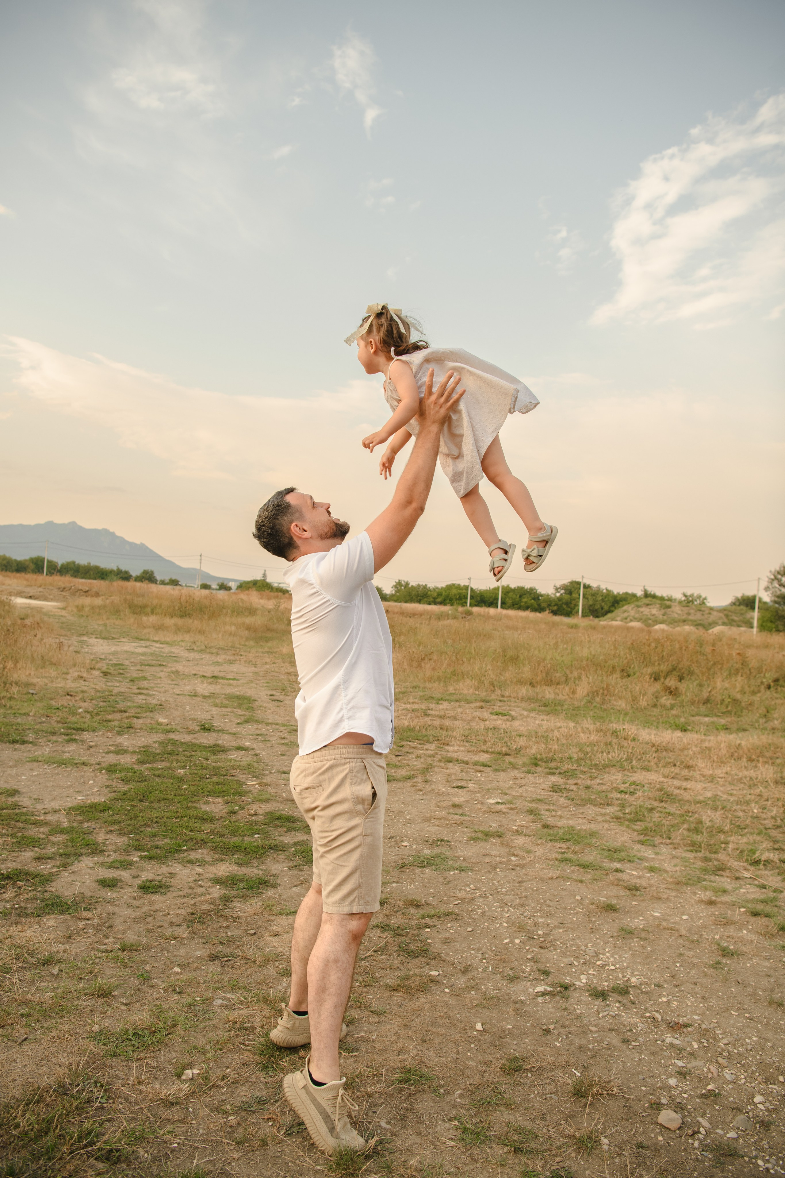 Фотосессия папа и ребенок. Семейный фотограф на КМВ.