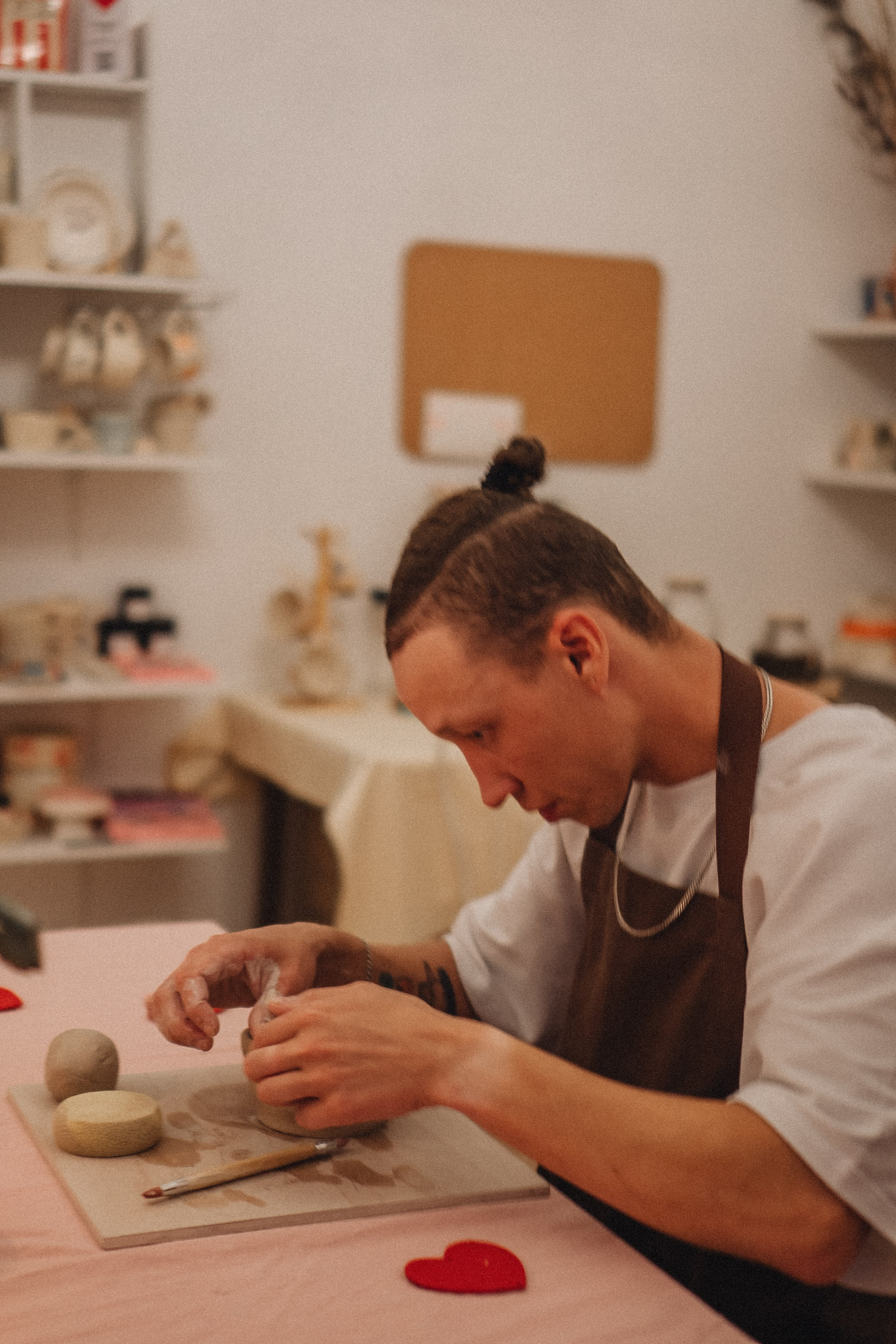 СВИДАНИЕ В ГОНЧАРНОЙ МАСТЕРСКОЙ. Профессиональный фотограф, Санкт-Петербург — Виктория Богомолова