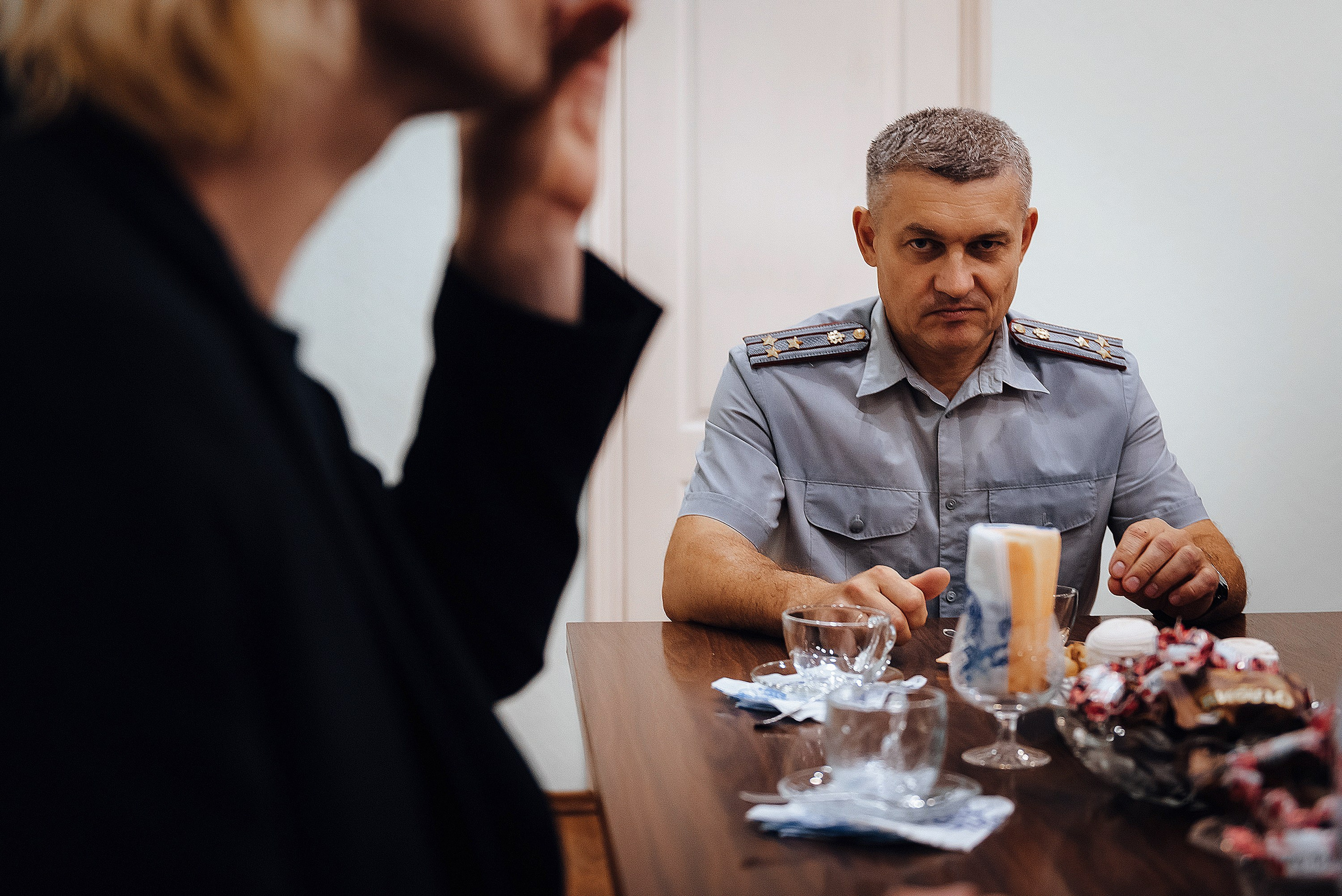 09.07.2023 | VOICES. Презентация фильма «Сказка» Александра Николаевича Сокурова в Вологодском СИЗО. Фотограф Роман Рудаков