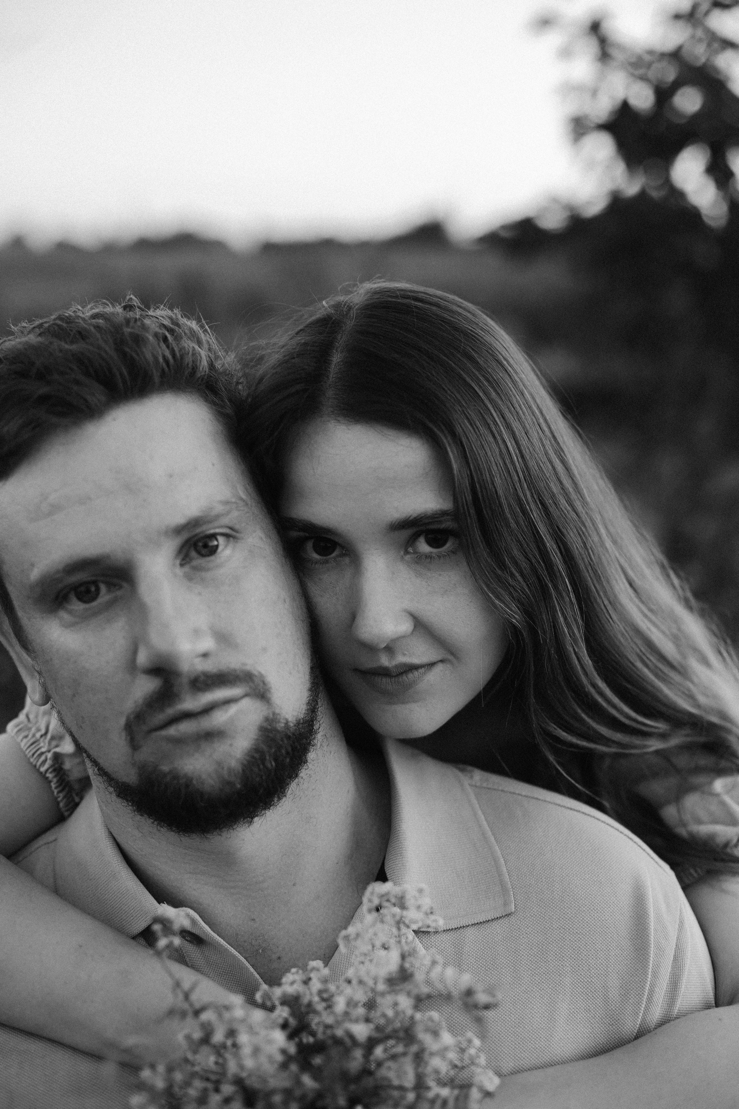 Колтушские высоты — Марина и Сергей. Портретный фотограф в Санкт-Петербурге Элина Ситникова