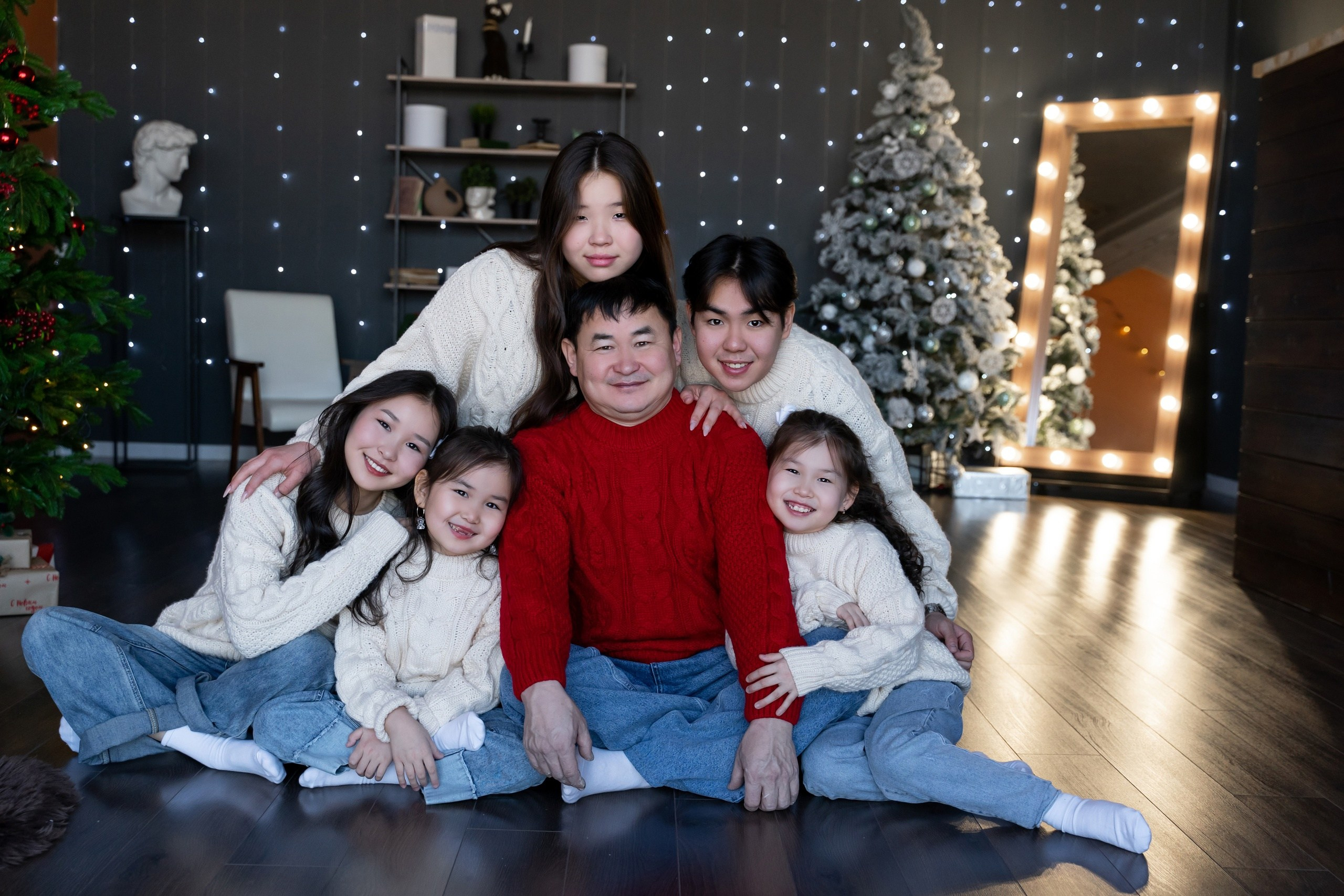 Комплекты Family look. Фотостудия Малина в городе Улан-Удэ. Фотограф Ирина Жарникова