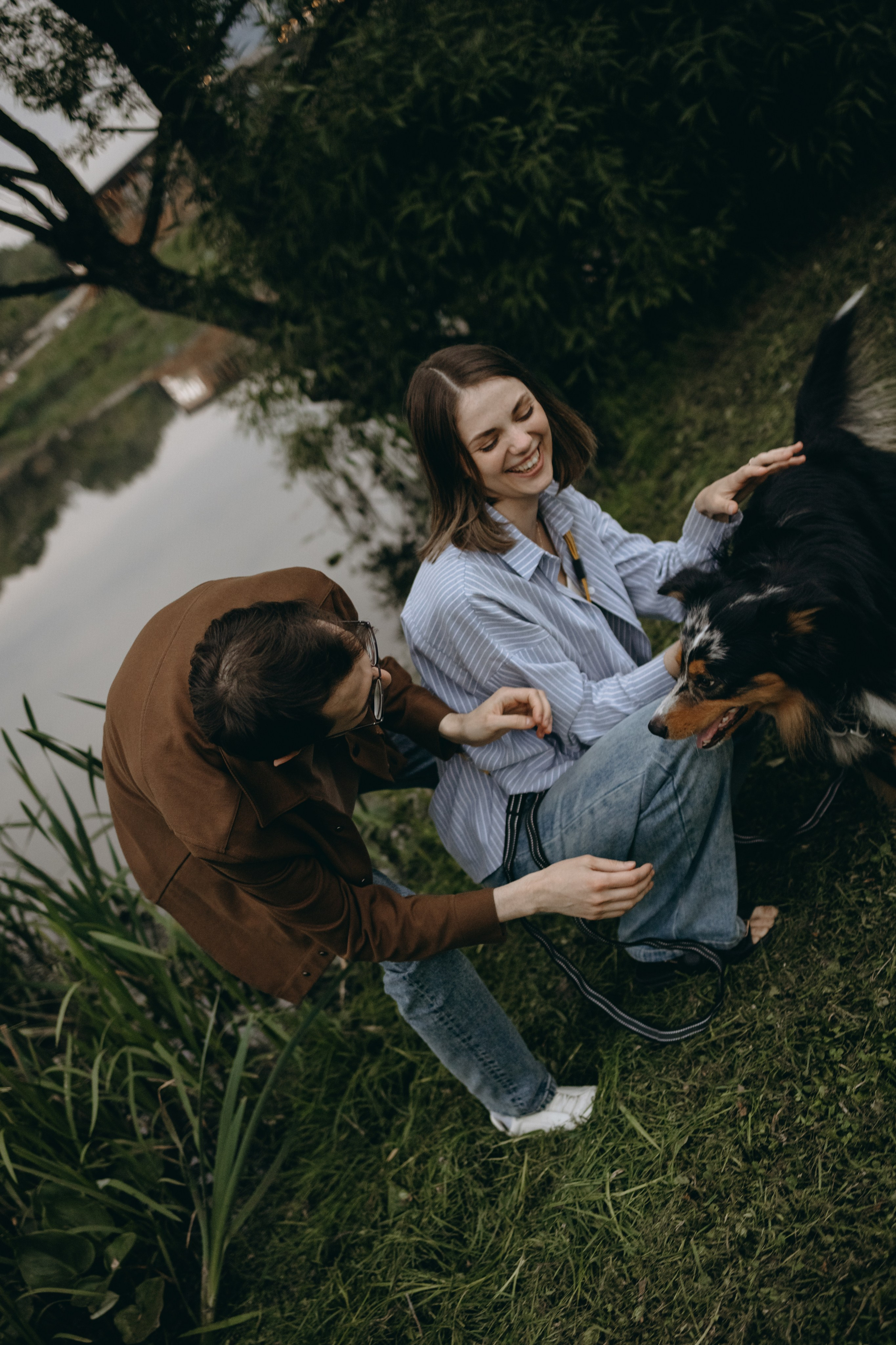 Настя, Никита и их Гром и Мяу. Фотограф — Анималист | Санкт-Петербург