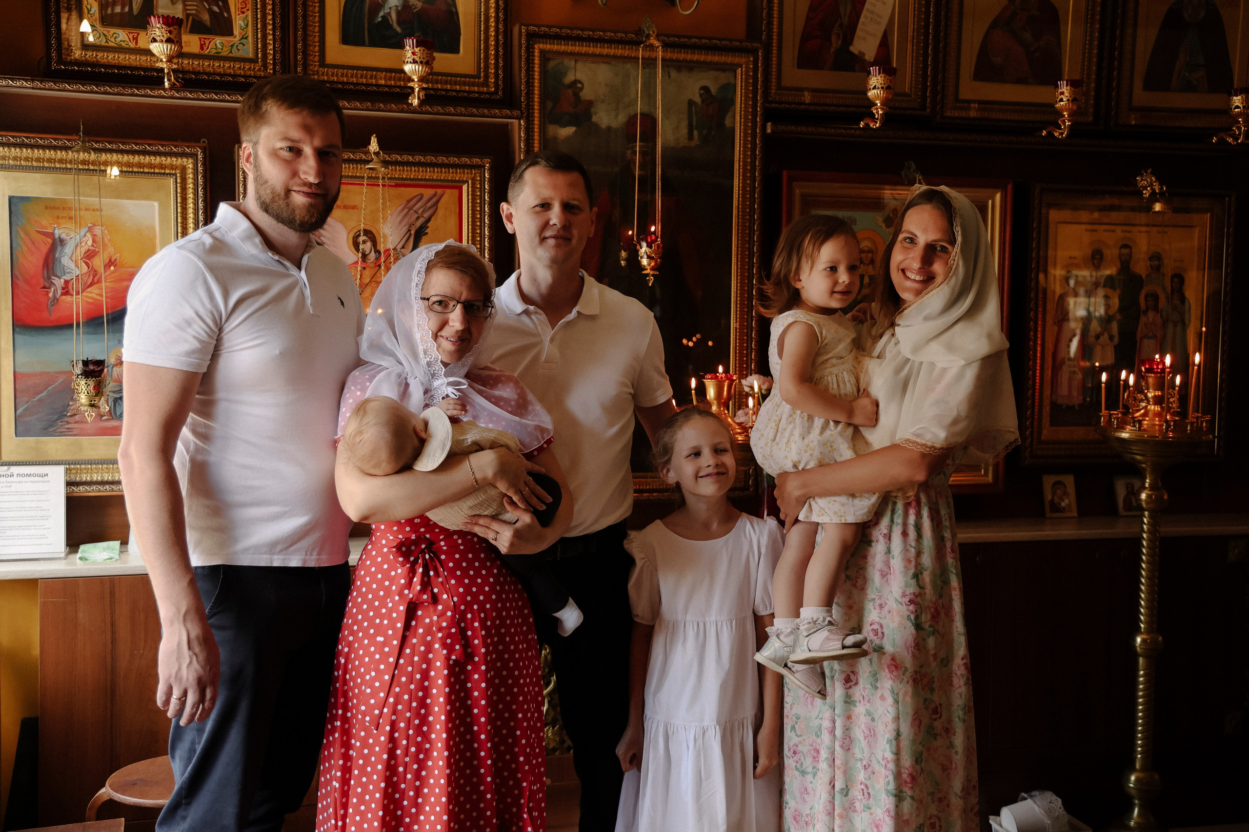 Крещение Анастасии. Фотограф новорожденных
