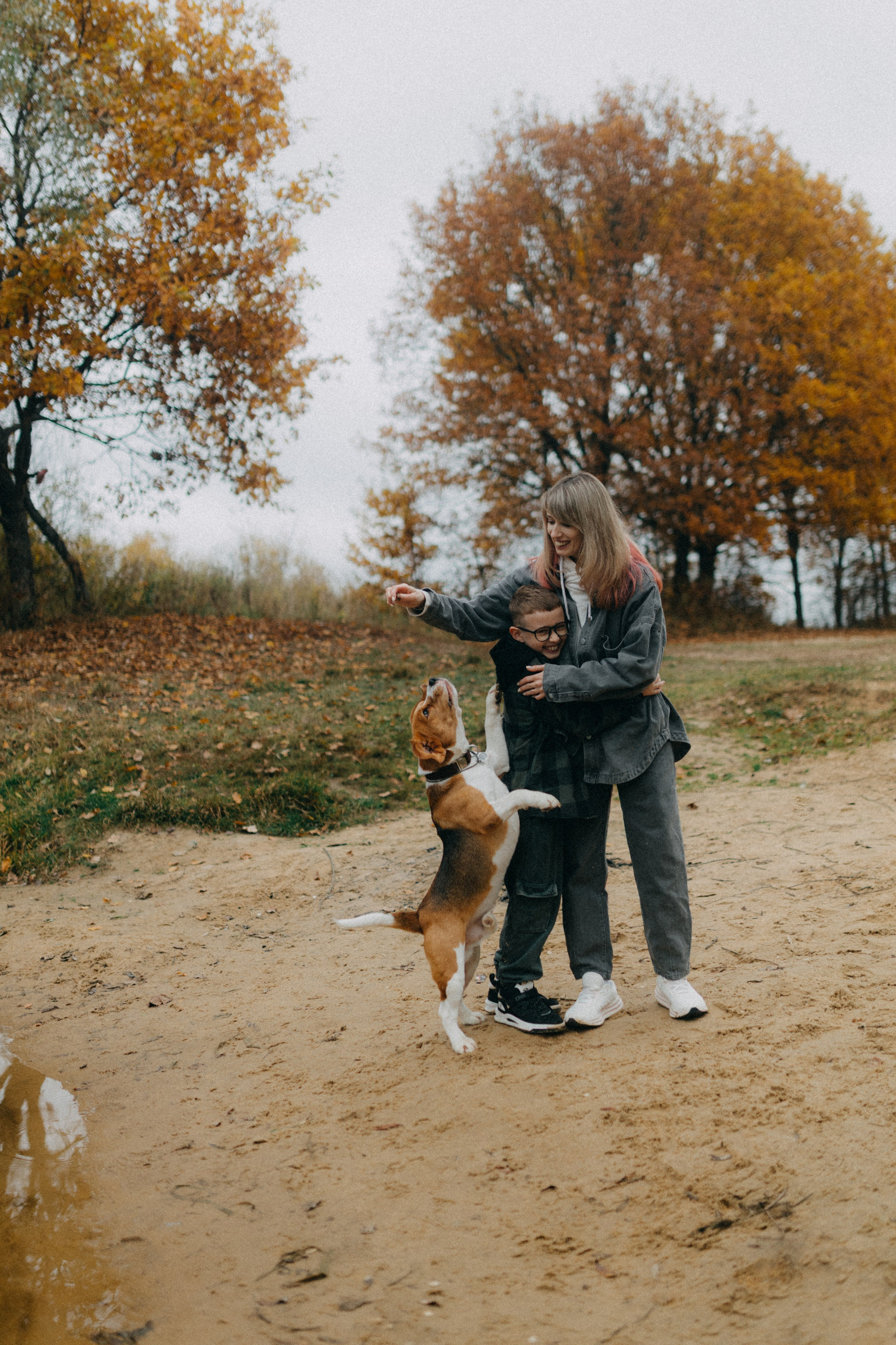 Ксюша & Федя. Прогулка с Лайдом. Фотограф НОГИНСК, Москва, Анастасия Белая