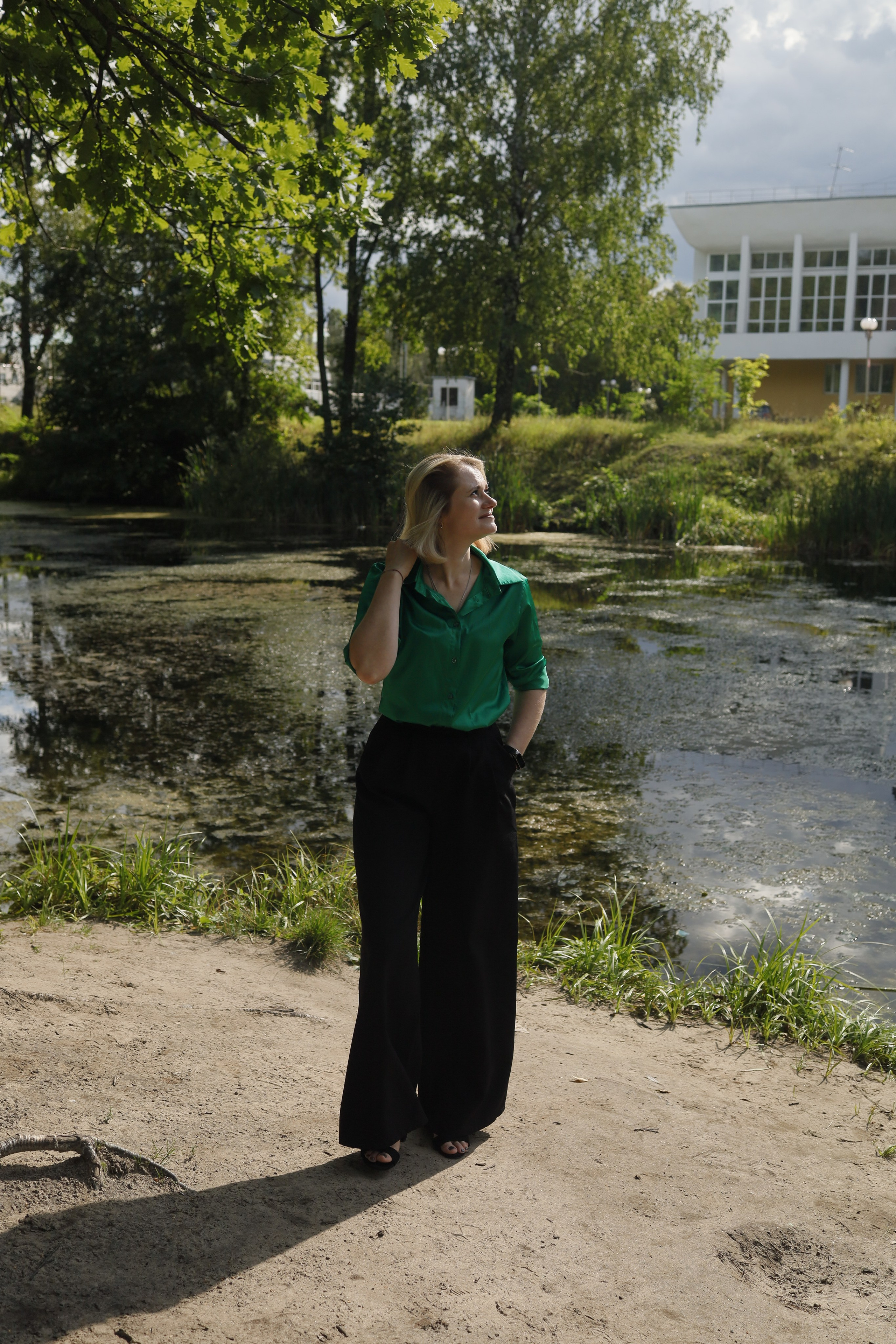 Портрет для Катерины. Солнечная прогулка по парку. Семейный и детский фотограф Майя Гришина