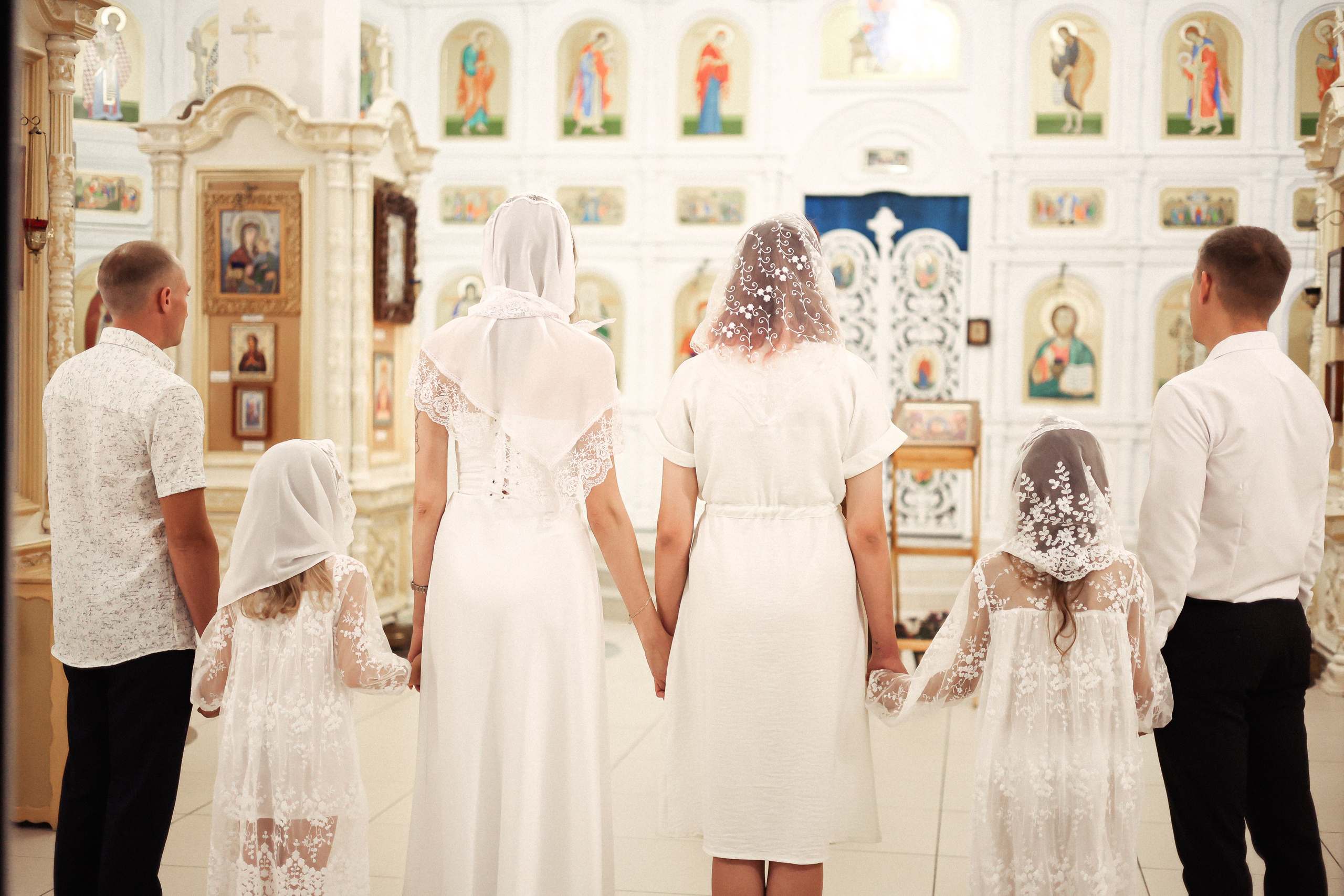 Крещение. Фотограф Елизавета Наумова