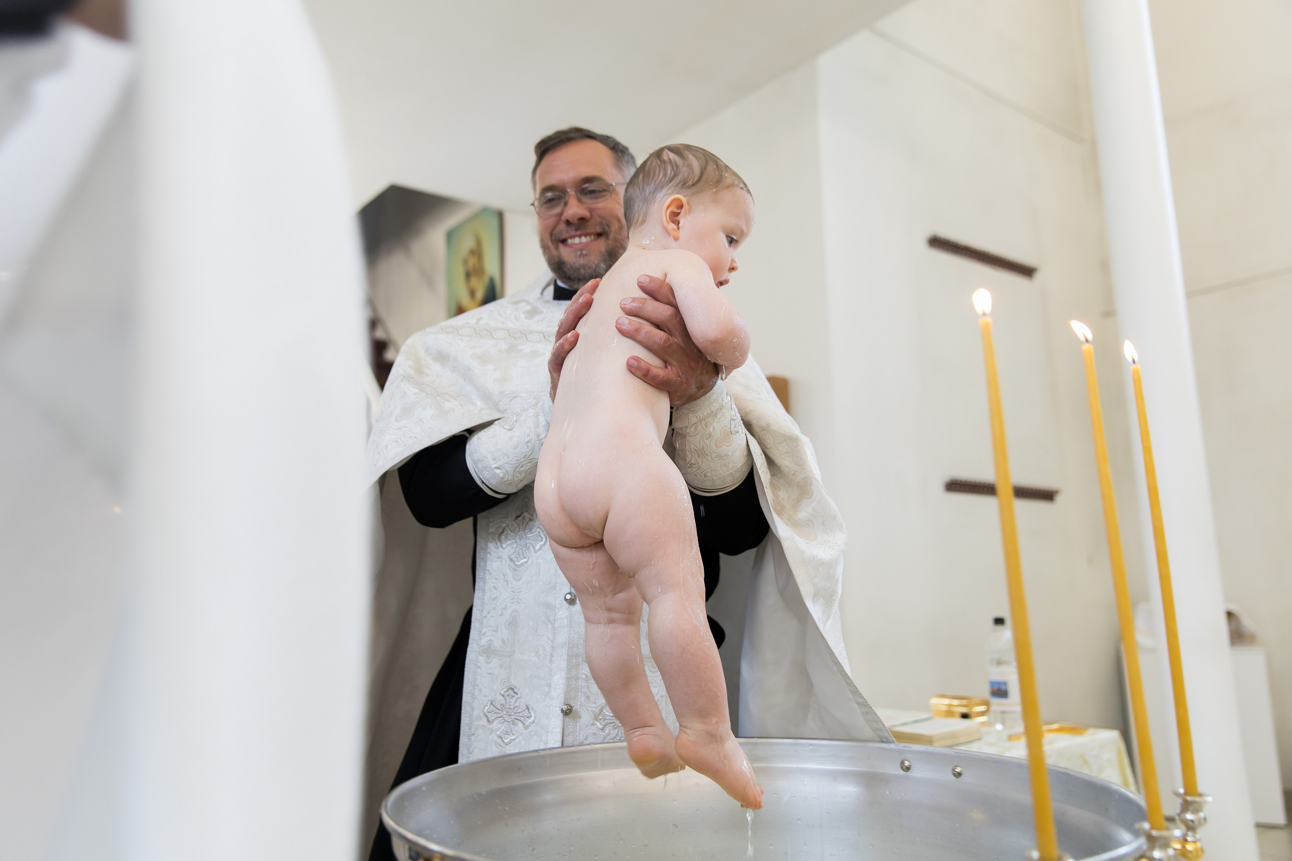 Крещение. Снимаю съемки