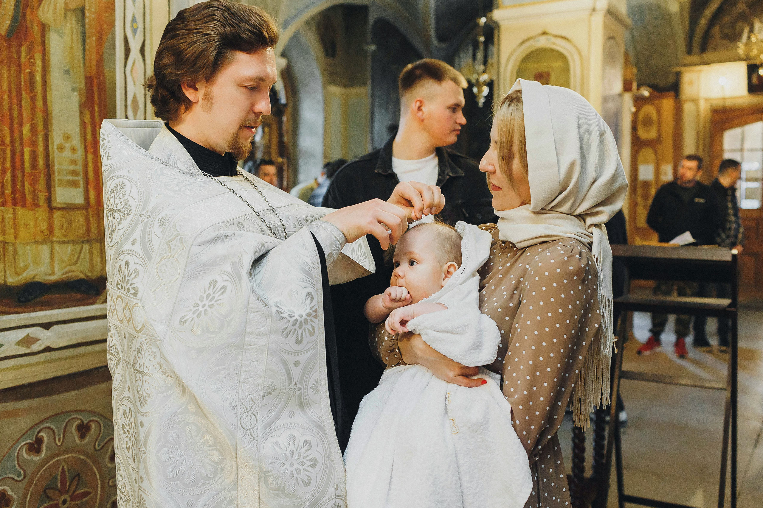 Таинство крещения в Люберцах и Москве. Фотограф в Москве и Люберцах Анна Ушакова