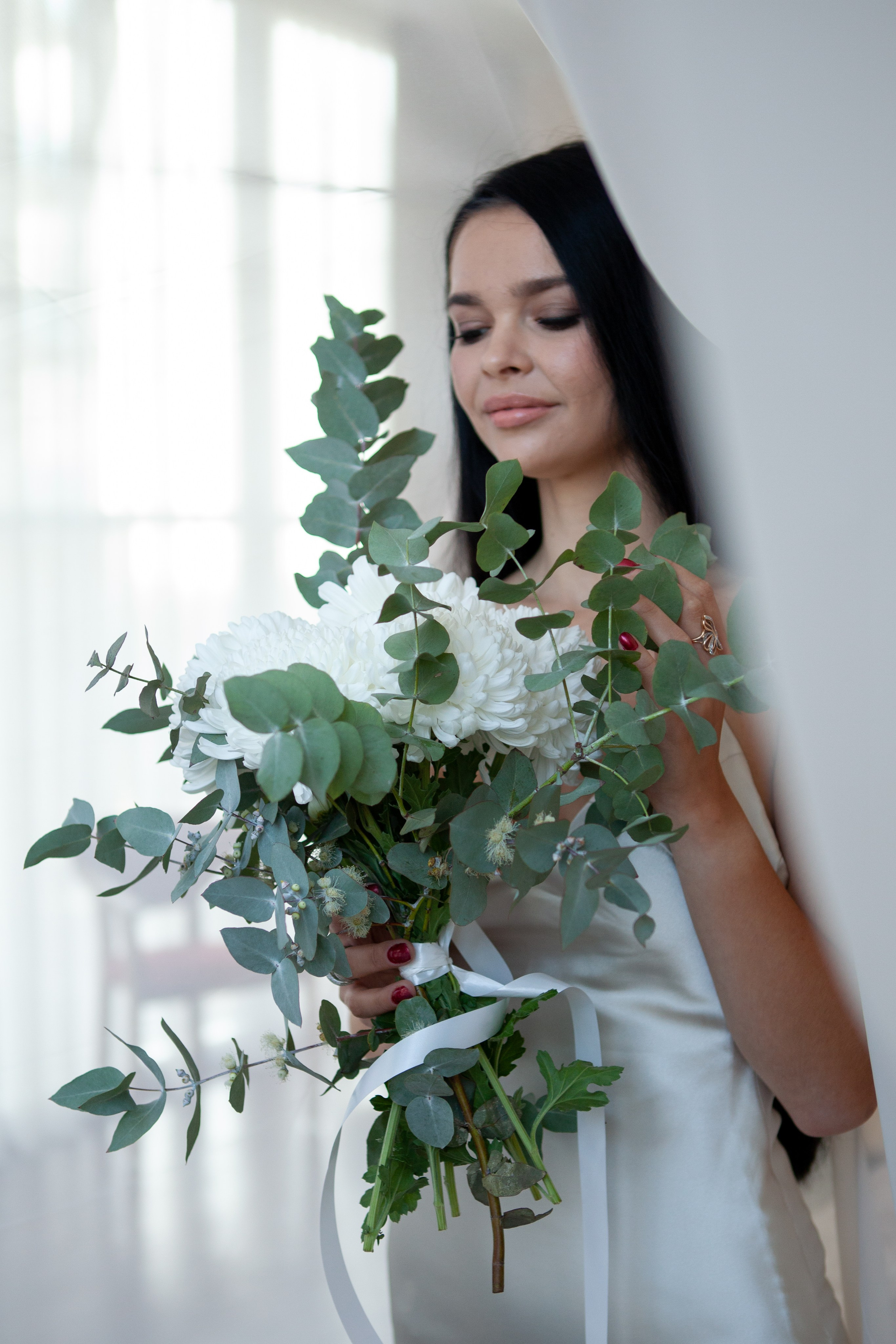 Утро невесты в отеле города Сочи. Фотограф в Сочи Тиунова Маргарита и Тиунов Евгений