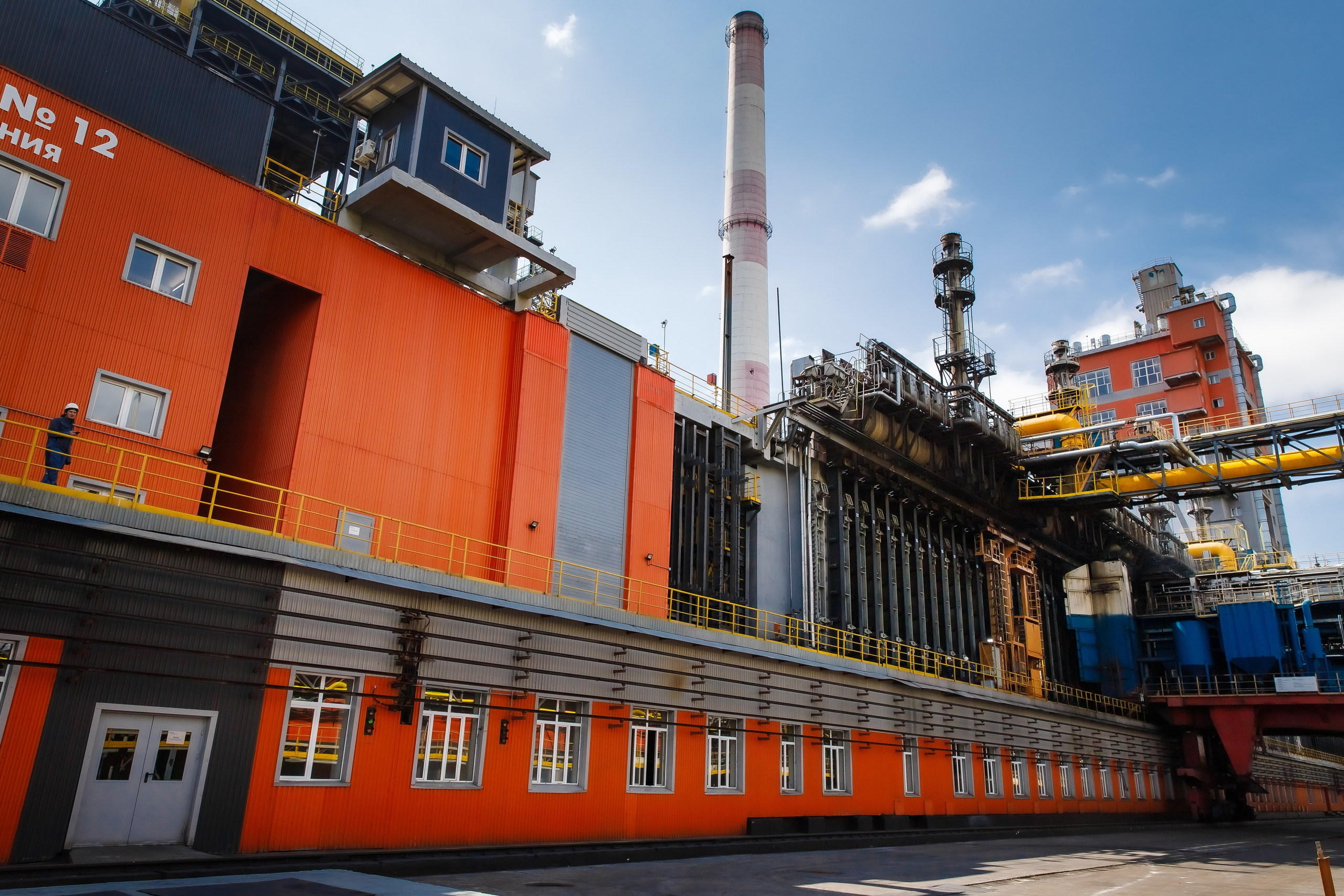 Коксовая батарея 12 ПАО «ММК». Сергей Петруша. Фотограф