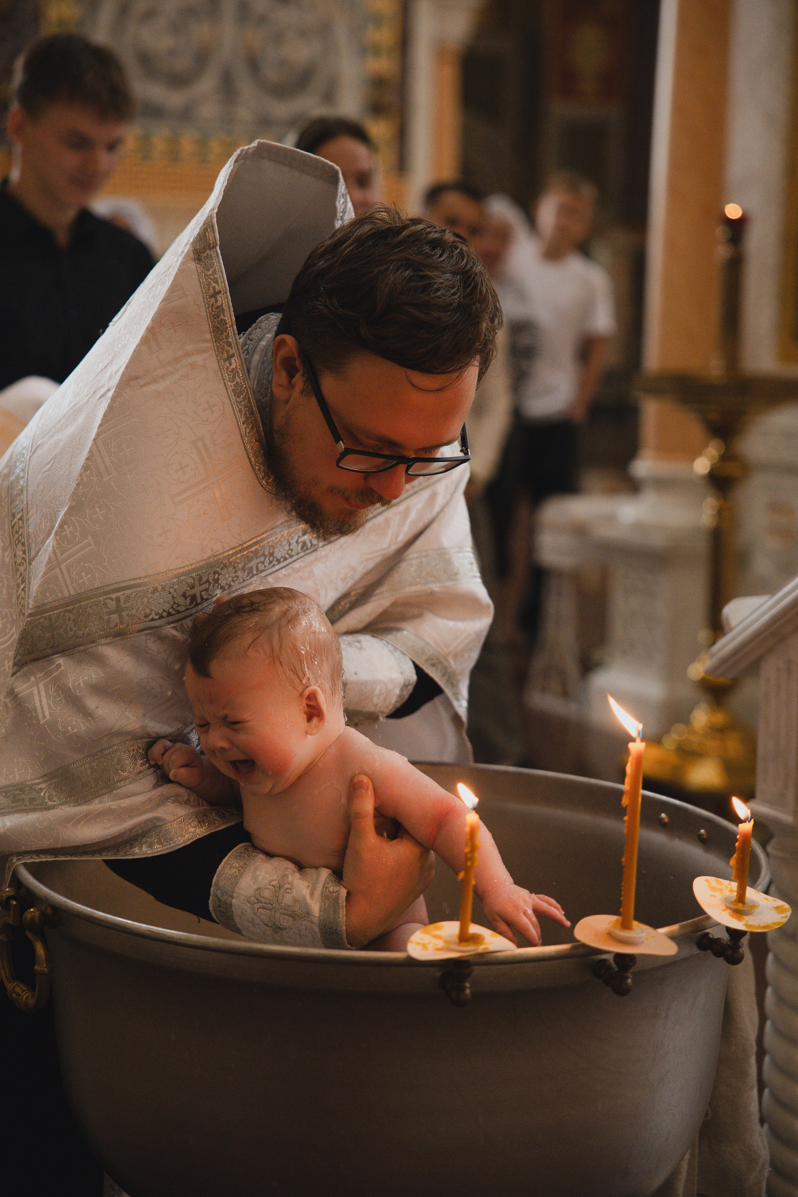 Крещение Кирюши. Фотограф Ломакина Анастасия