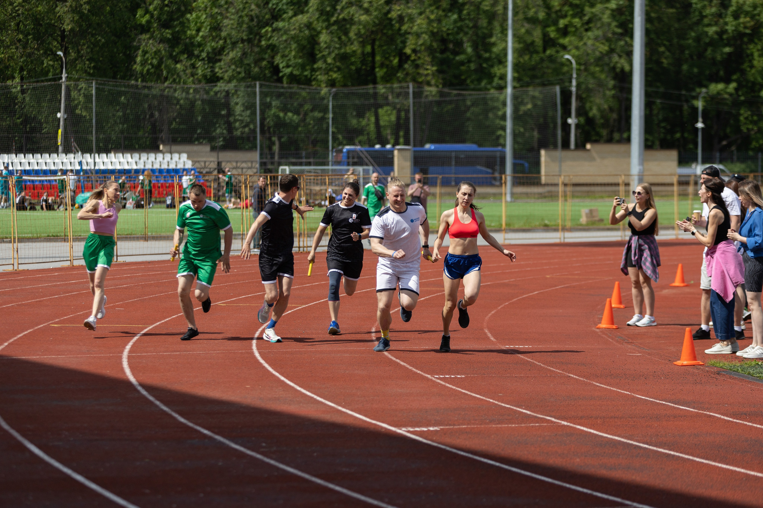 Летняя спартакиада «Росссети». Снимаю съемки