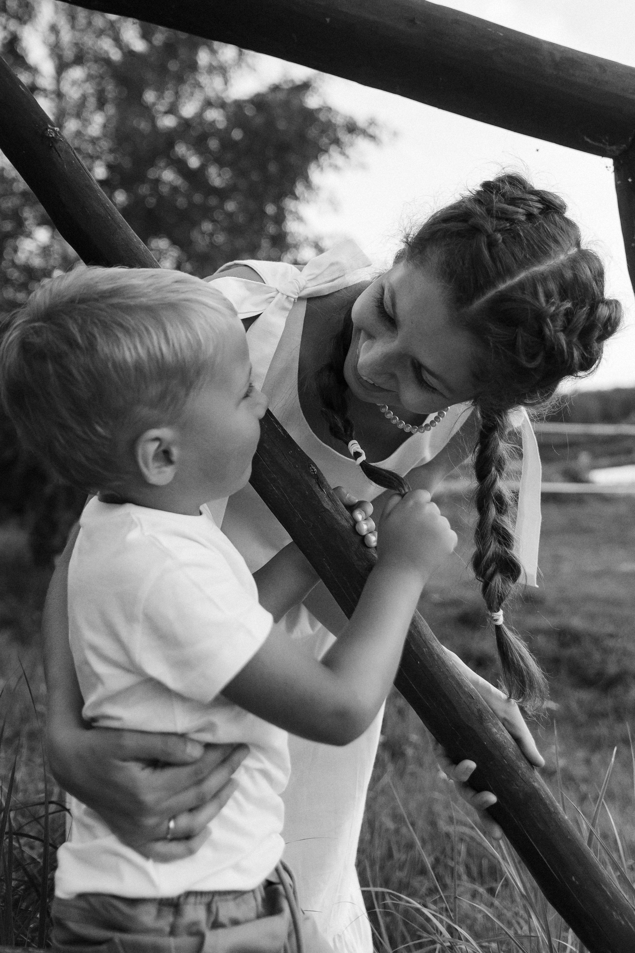 Олег, Вика, Варя, Маша и Тима. Семейный фотограф • Домашние съемки в Нижнем Новгороде