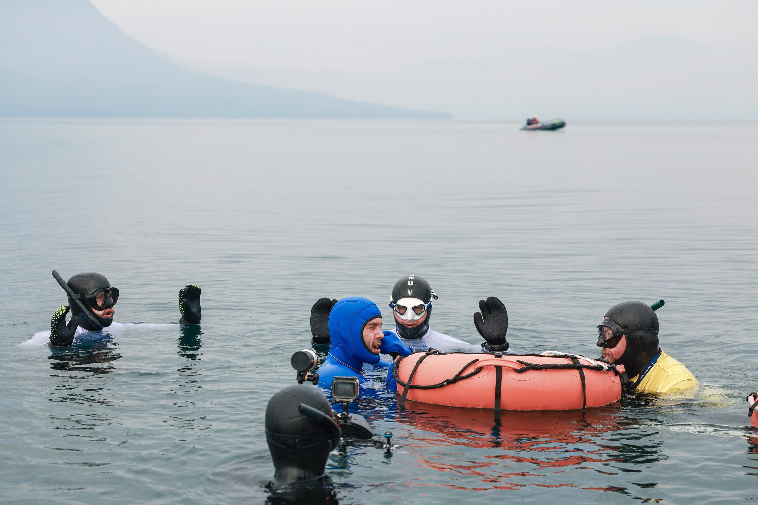 Фестиваль по фридайвингу «Глубина Путорана». Спортивный репортажный фотограф Казань Нафис Сиразетдинов