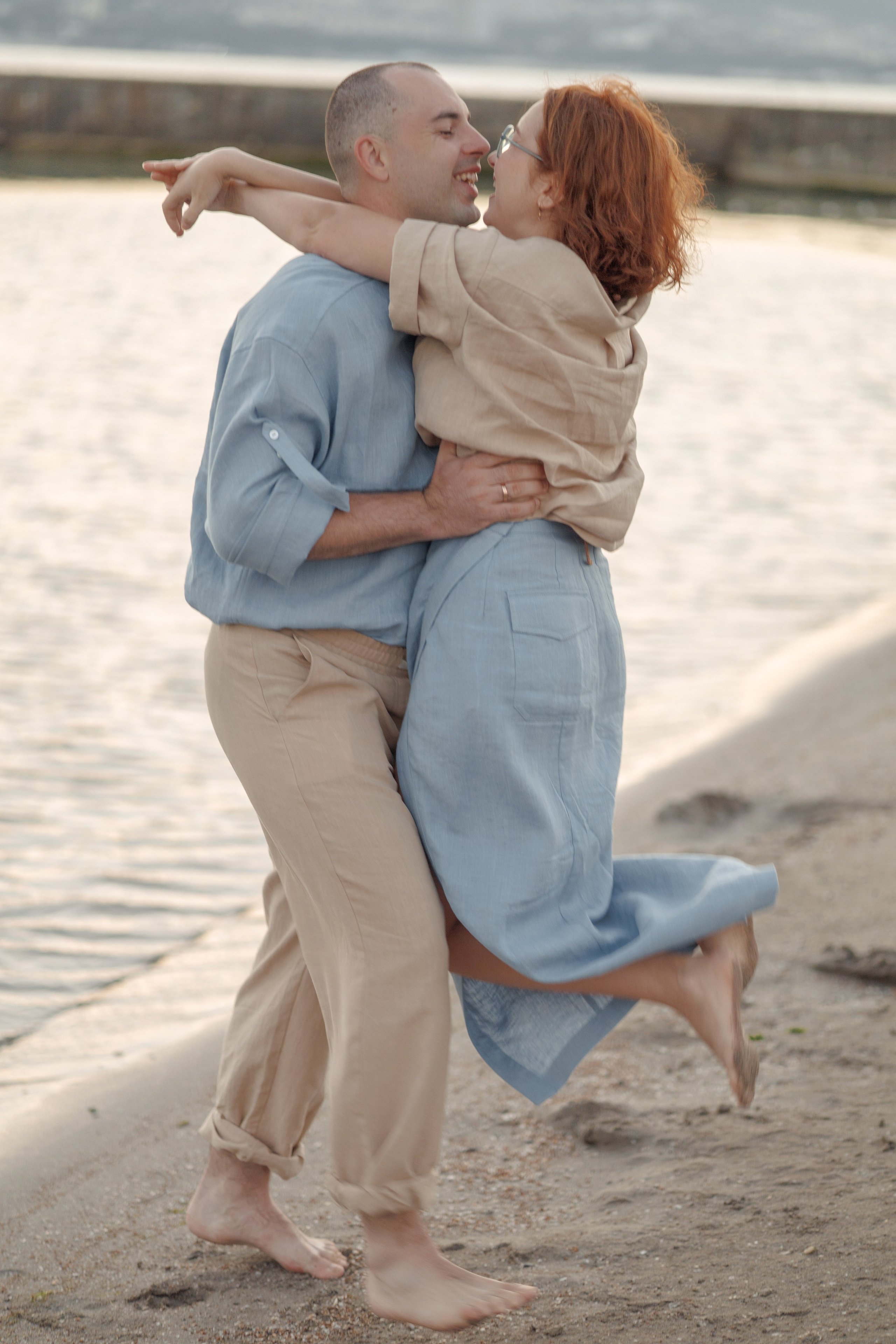 История любви на рассвете. Семейный и портретный фотограф в Геленджике Любовь Бодрова