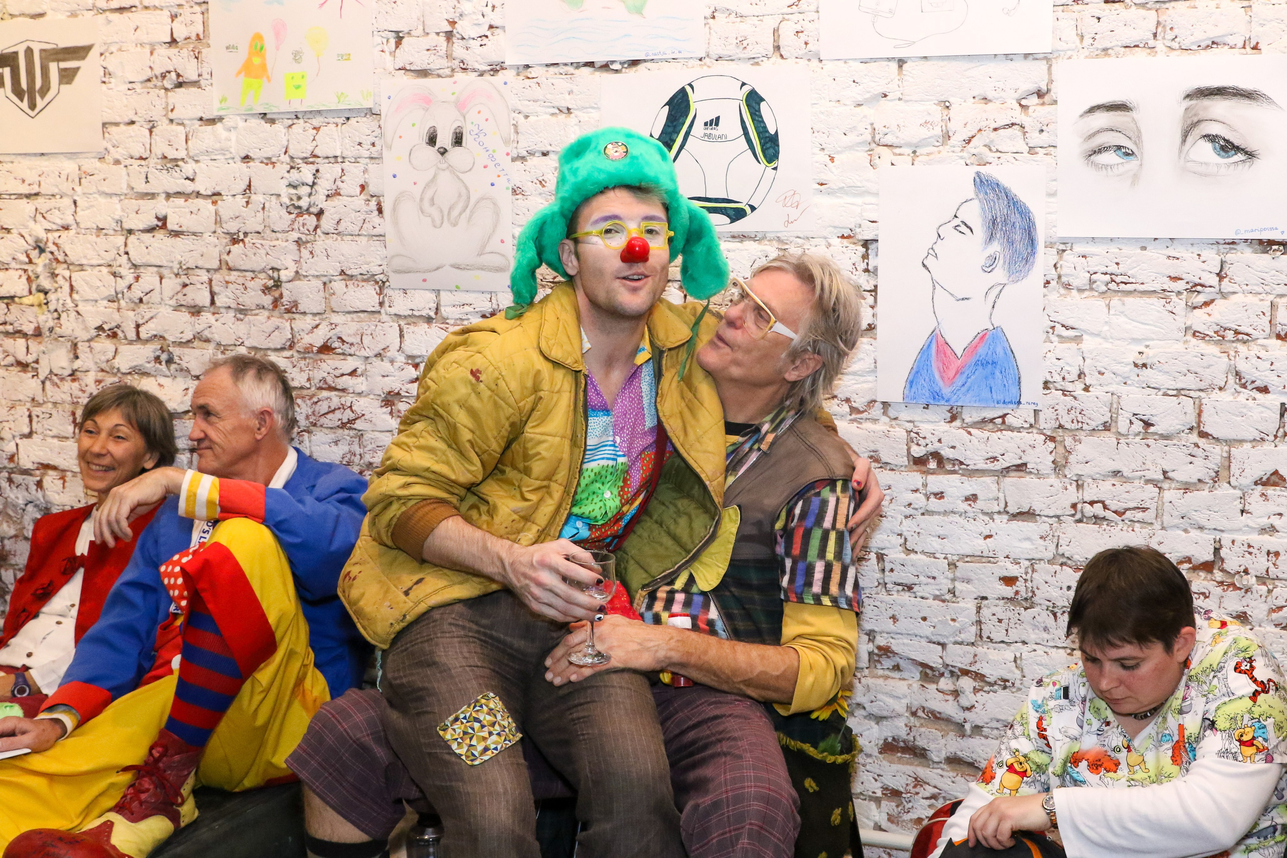 Клоуны. Репортажный и интерьерный фотограф Александра Солдатова