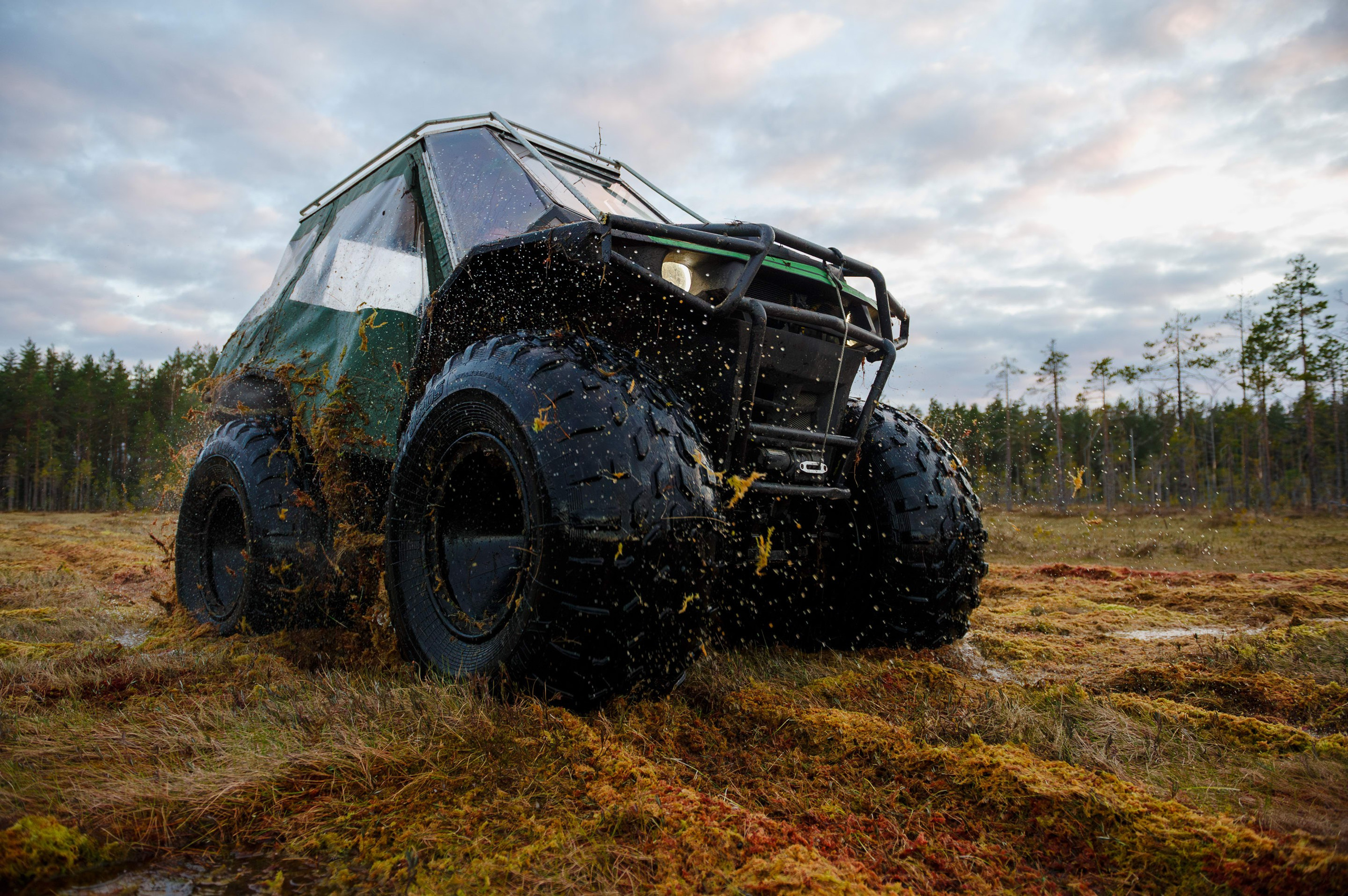 Ленинград-трофи 2024 — Вездеход Секач промо. Фотограф Алексей Алексеев
