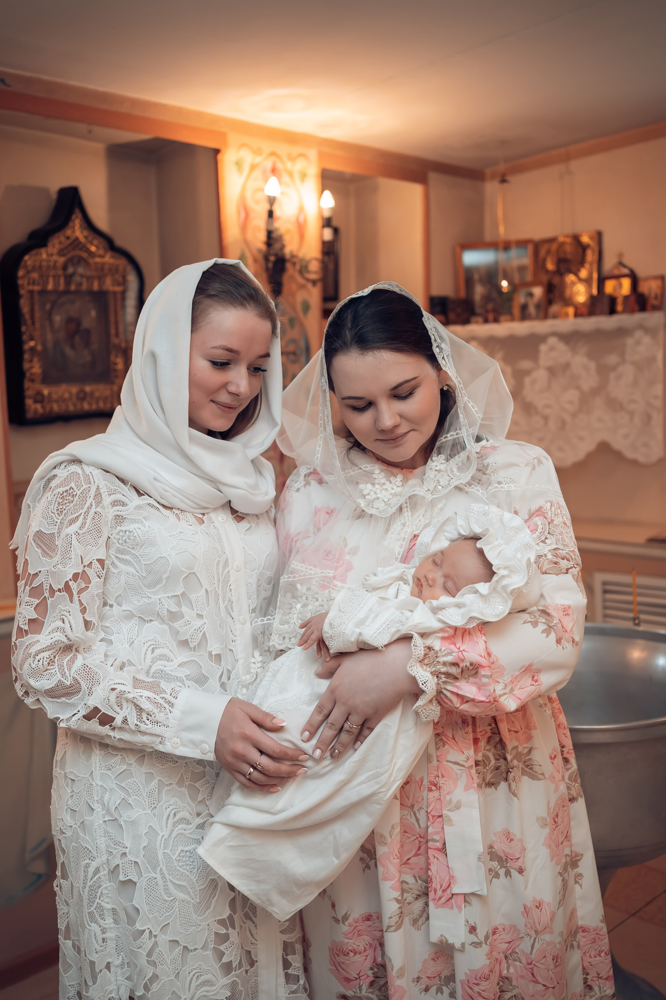 Крещение в Покровском (Феодосиевском) храме г. Тула. Церковный фотограф Севастополь