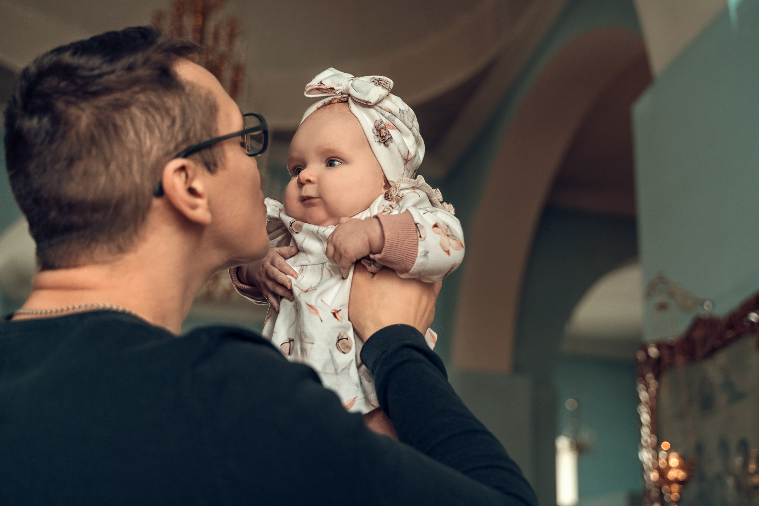 Крещение в Ильинском храме с. Ильинка. Церковный фотограф Севастополь