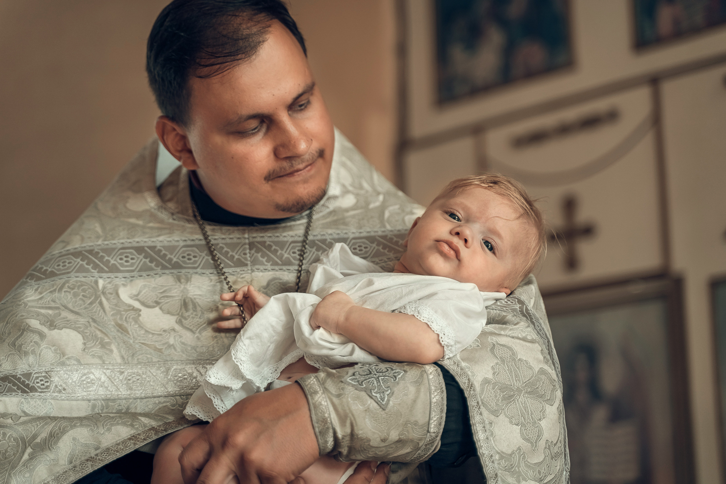 Крещение в Воскресенском соборе г. Венев. Церковный фотограф Севастополь