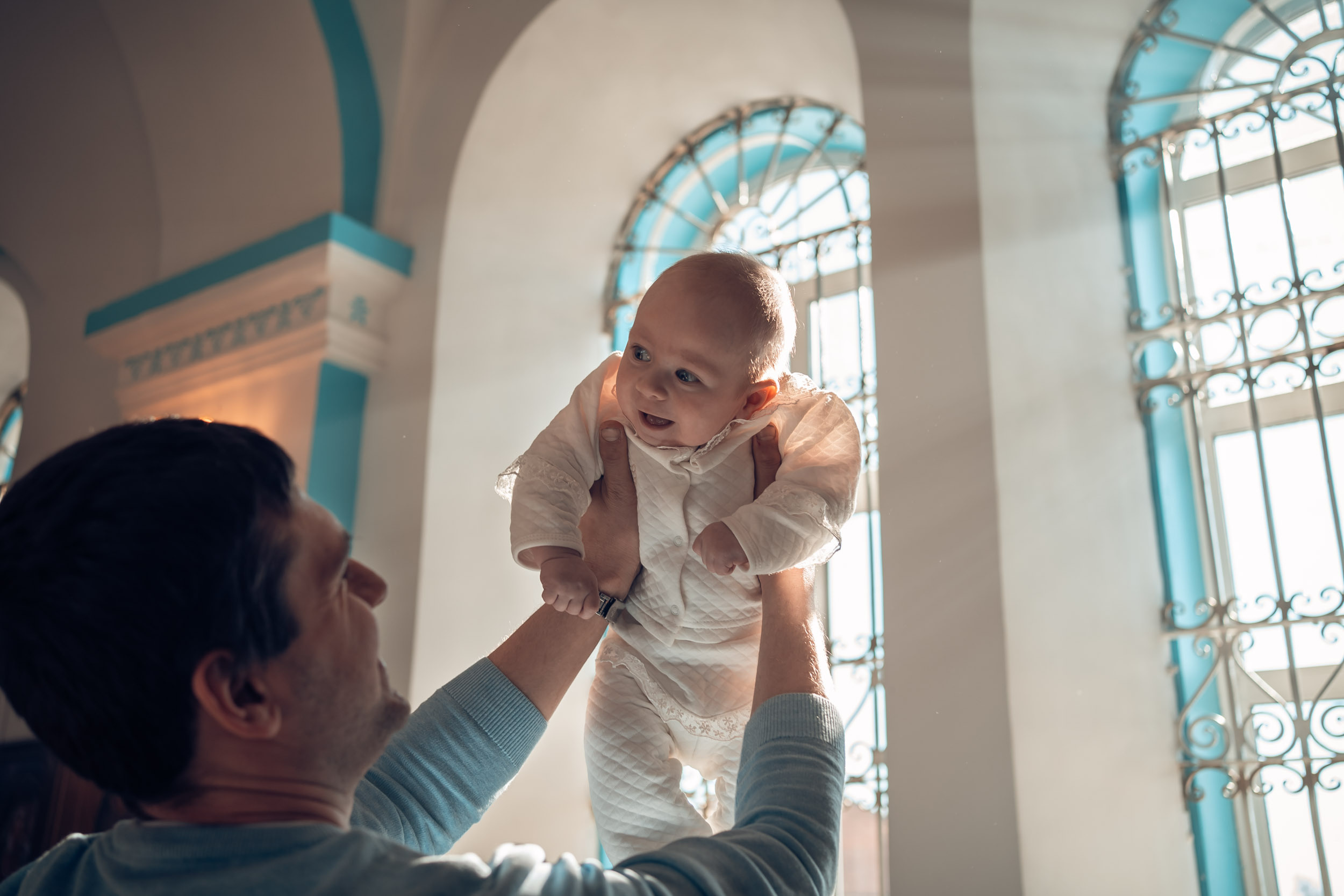 Крещение в Свято-Казанском храме с. Гремячее. Церковный фотограф Севастополь