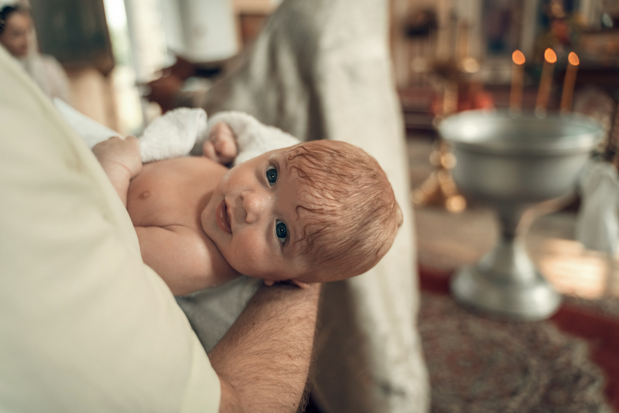 Крещение в Воскресенском соборе г. Венев. Церковный фотограф Севастополь