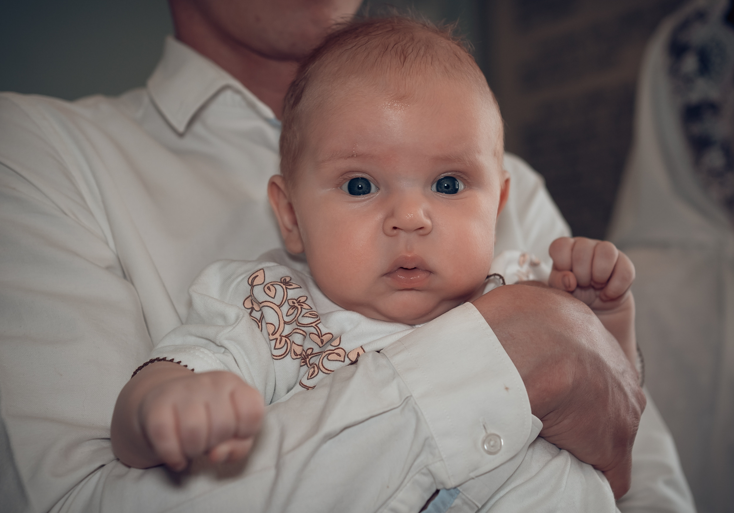Крещение в церкви Всех Скорбящих радости г. Щекино. Церковный фотограф Севастополь