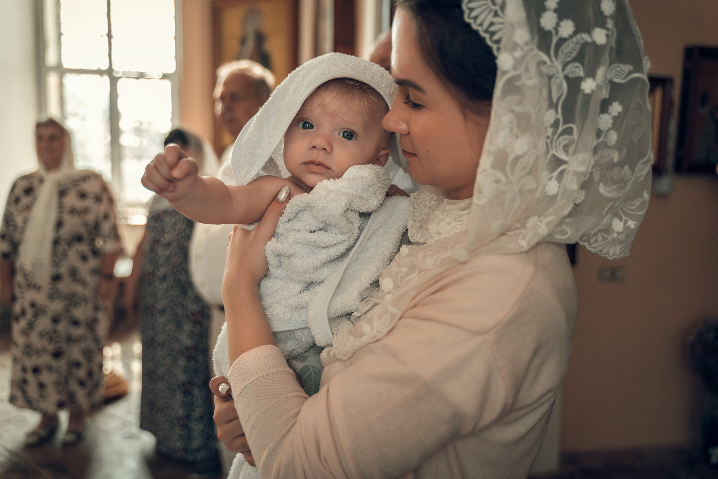 Крещение в Воскресенском соборе г. Венев. Церковный фотограф Севастополь