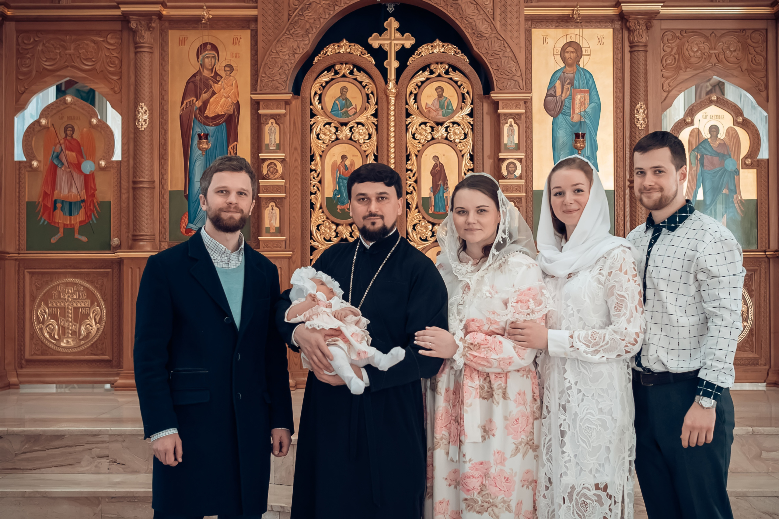 Крещение в Покровском (Феодосиевском) храме г. Тула. Церковный фотограф Севастополь