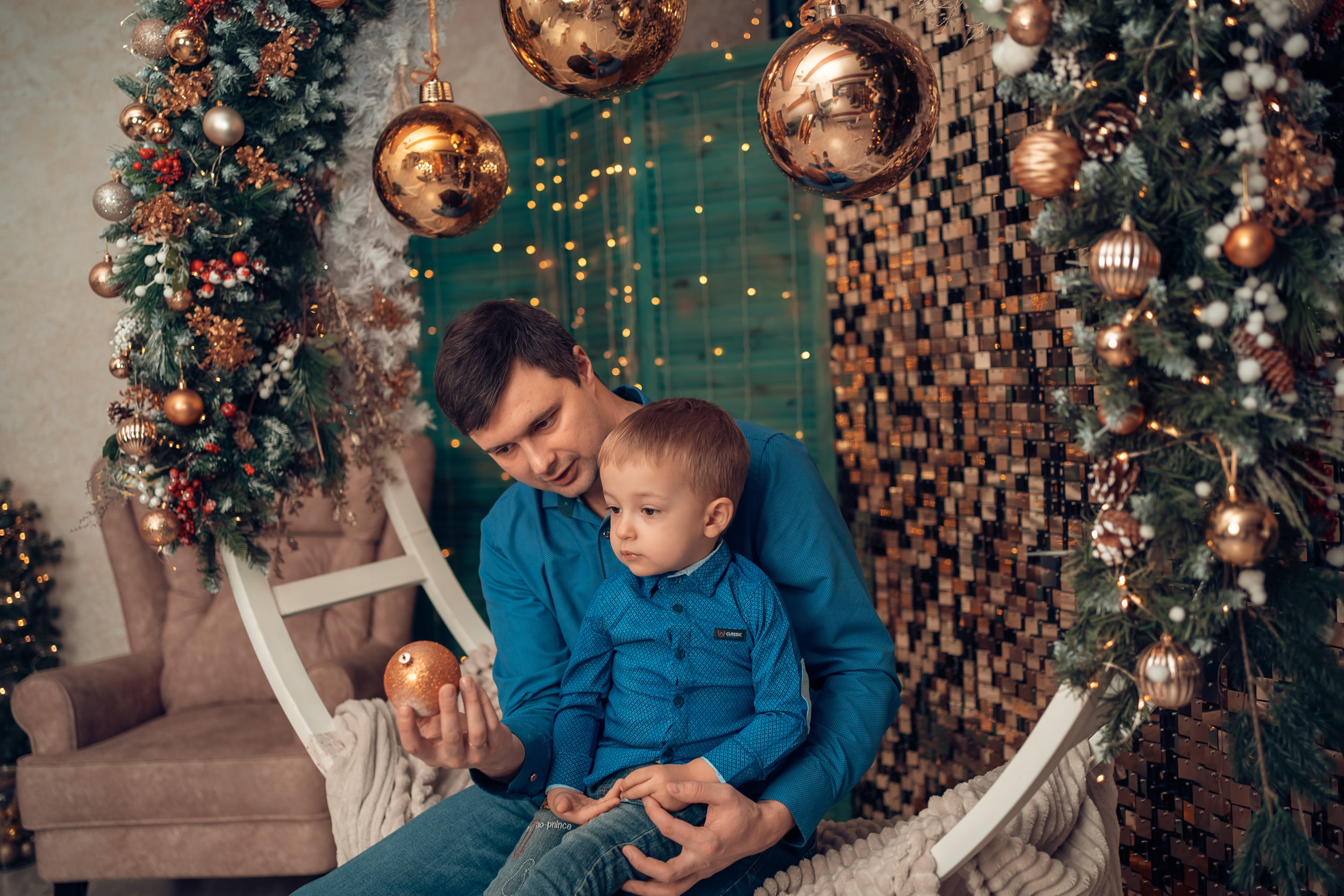 Новогодняя съемка в студии «Браво» г. Новомосковск. Церковный фотограф Севастополь