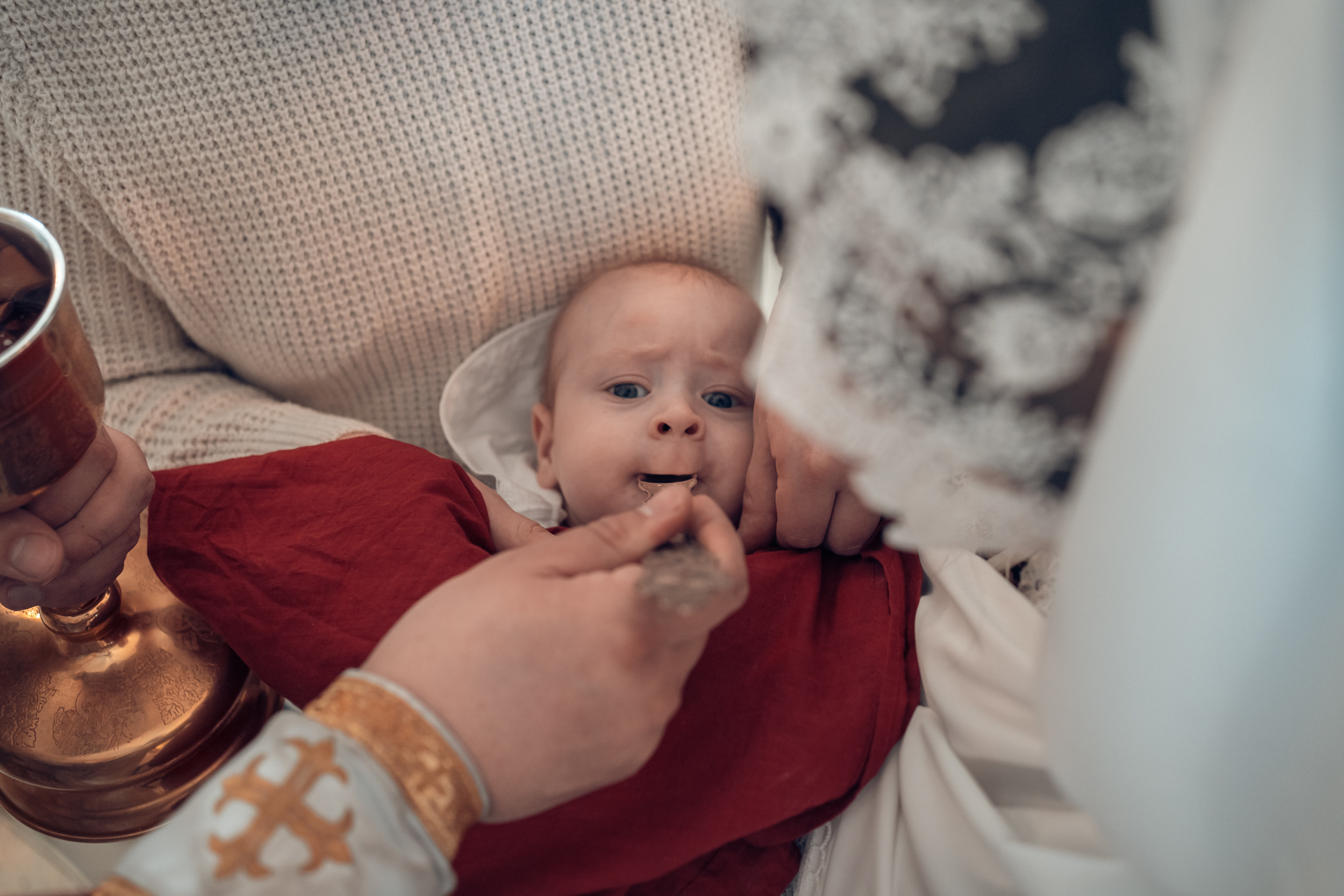 Крещение в Свято-Казанском храме с. Гремячее. Церковный фотограф Севастополь