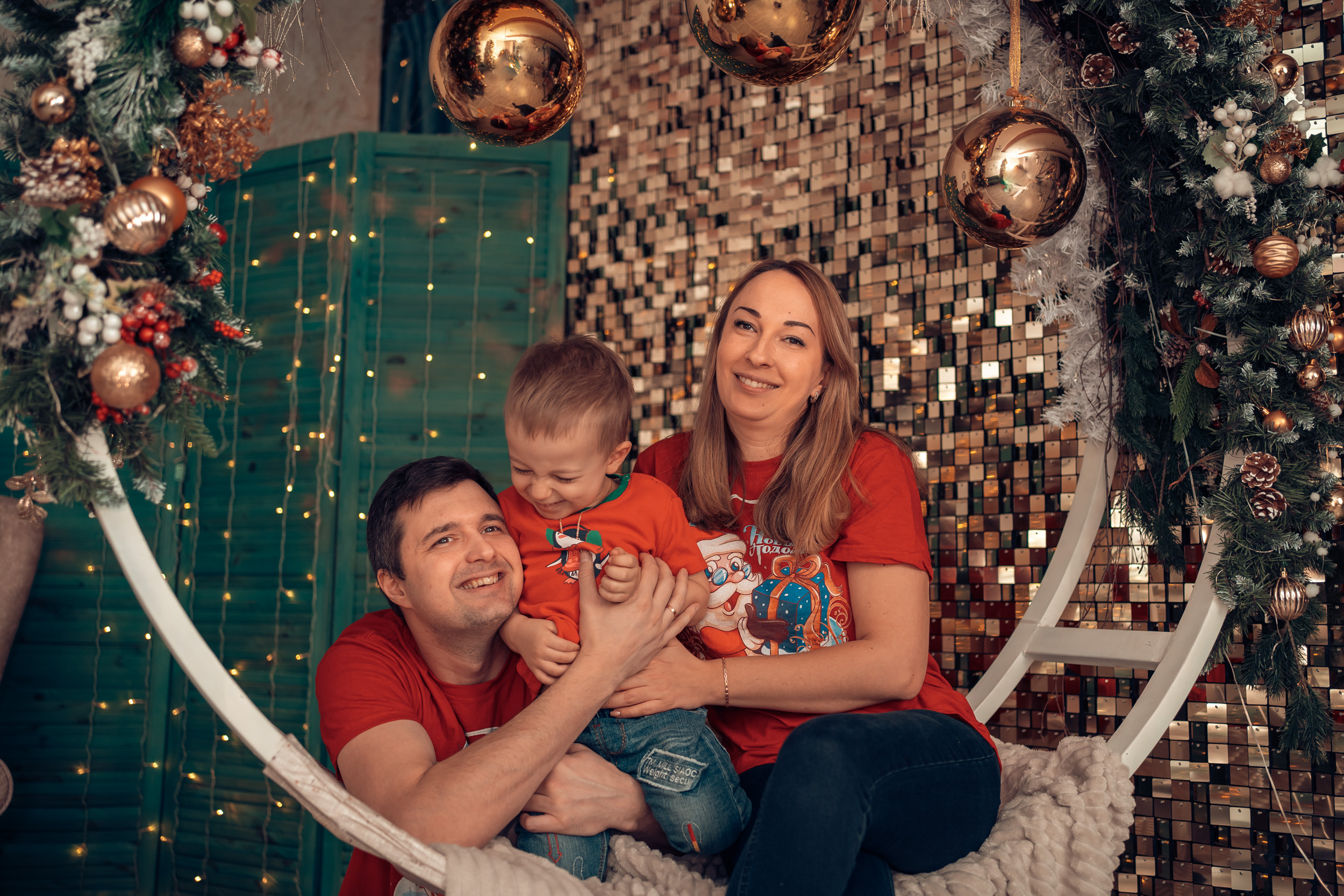 Новогодняя съемка в студии «Браво» г. Новомосковск. Церковный фотограф Севастополь