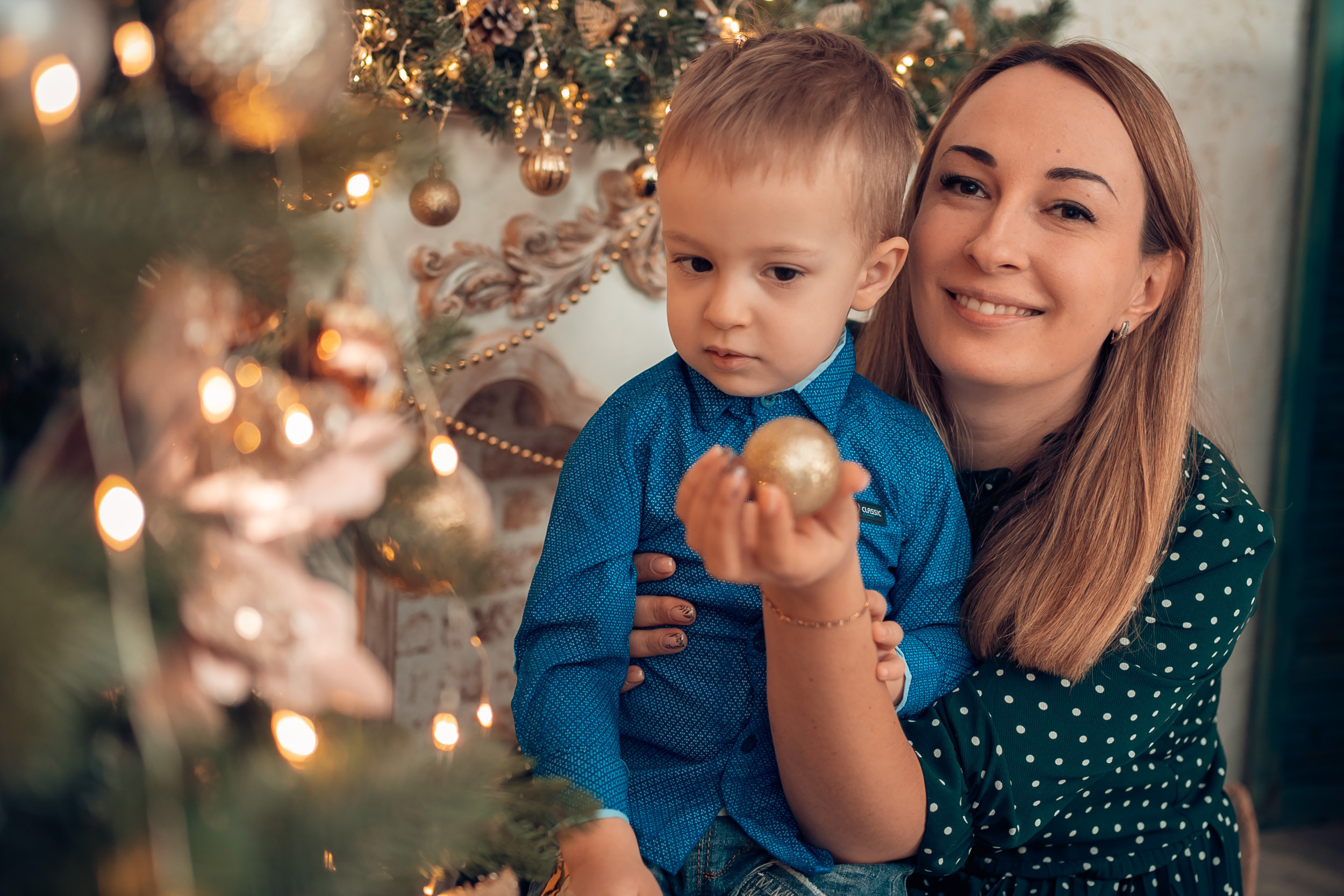 Новогодняя съемка в студии «Браво» г. Новомосковск. Церковный фотограф Севастополь