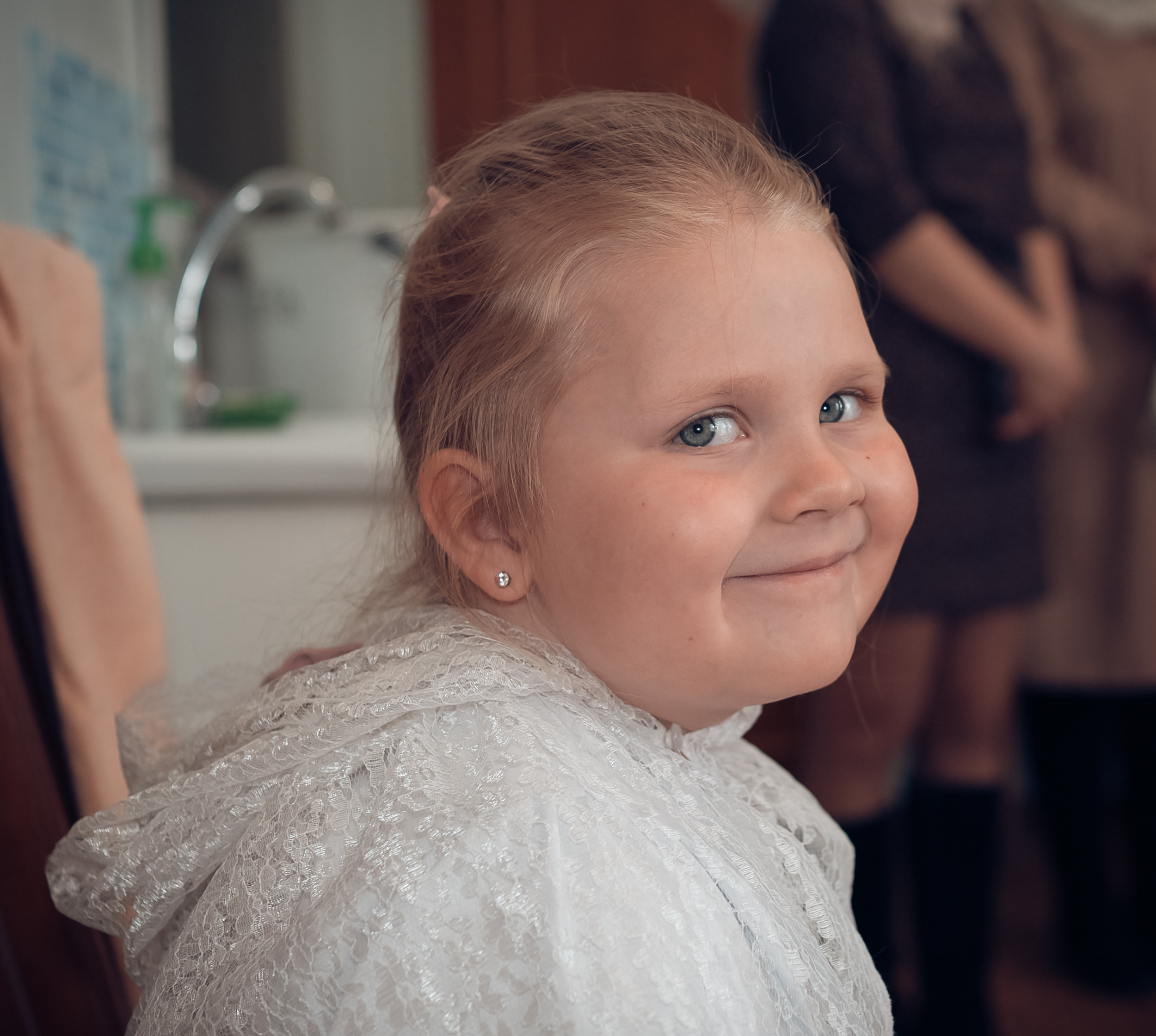 Крещение в церкви Всех Скорбящих радости г. Щекино. Церковный фотограф Севастополь