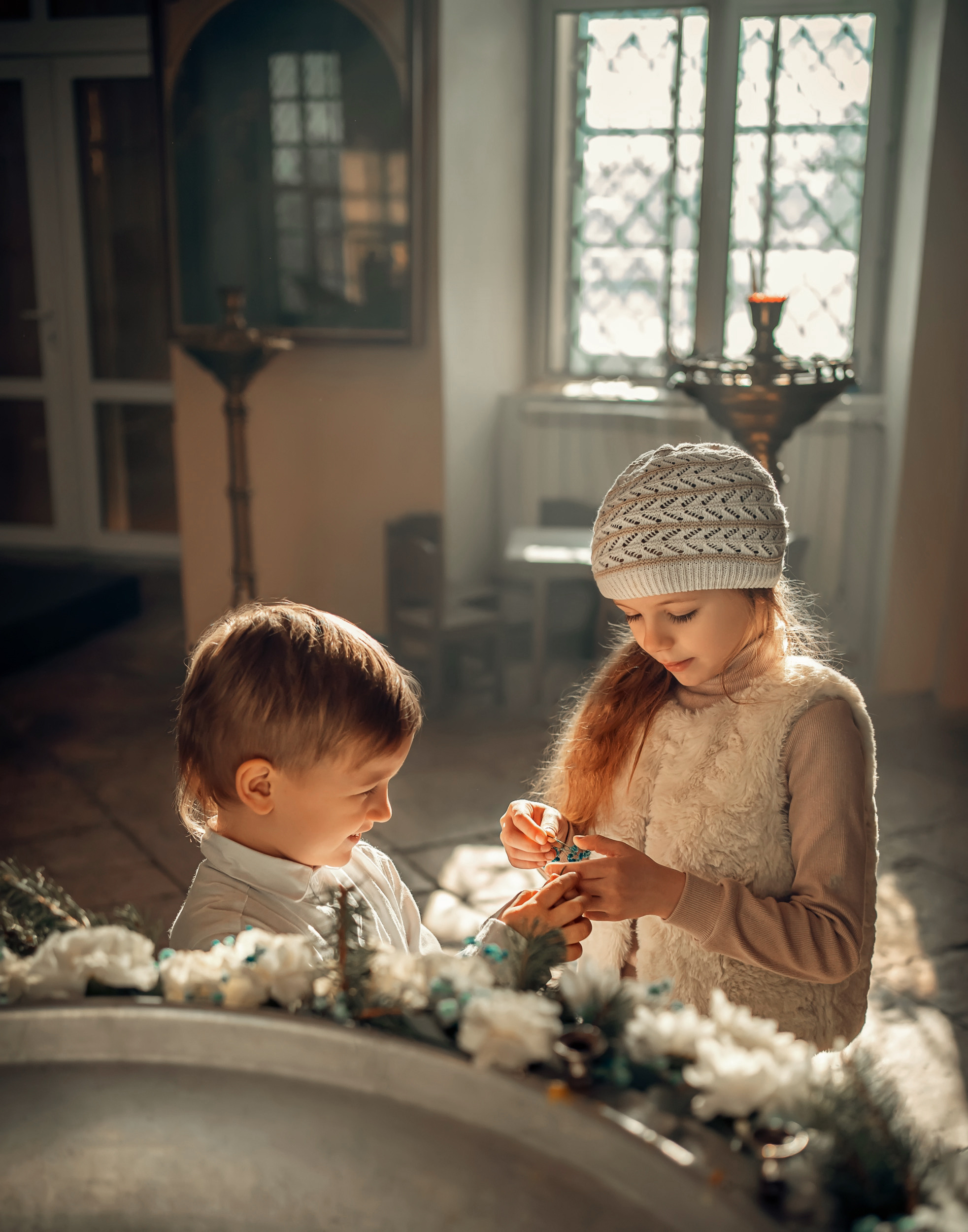 Крещение в Воскресенском храме г. Венев. Церковный фотограф Севастополь