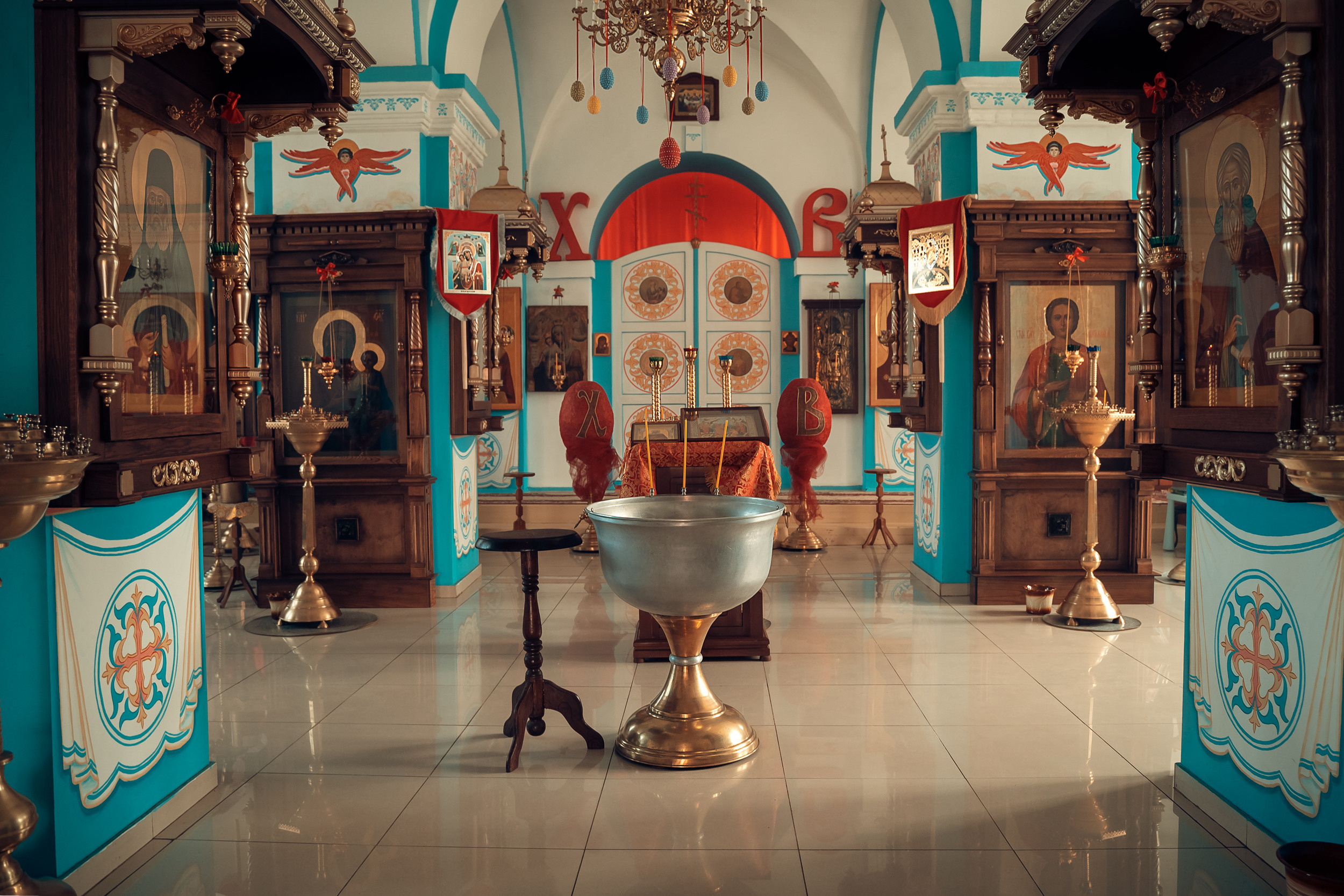 Крещение в Казанском храме с. Гремячее. Церковный фотограф Севастополь