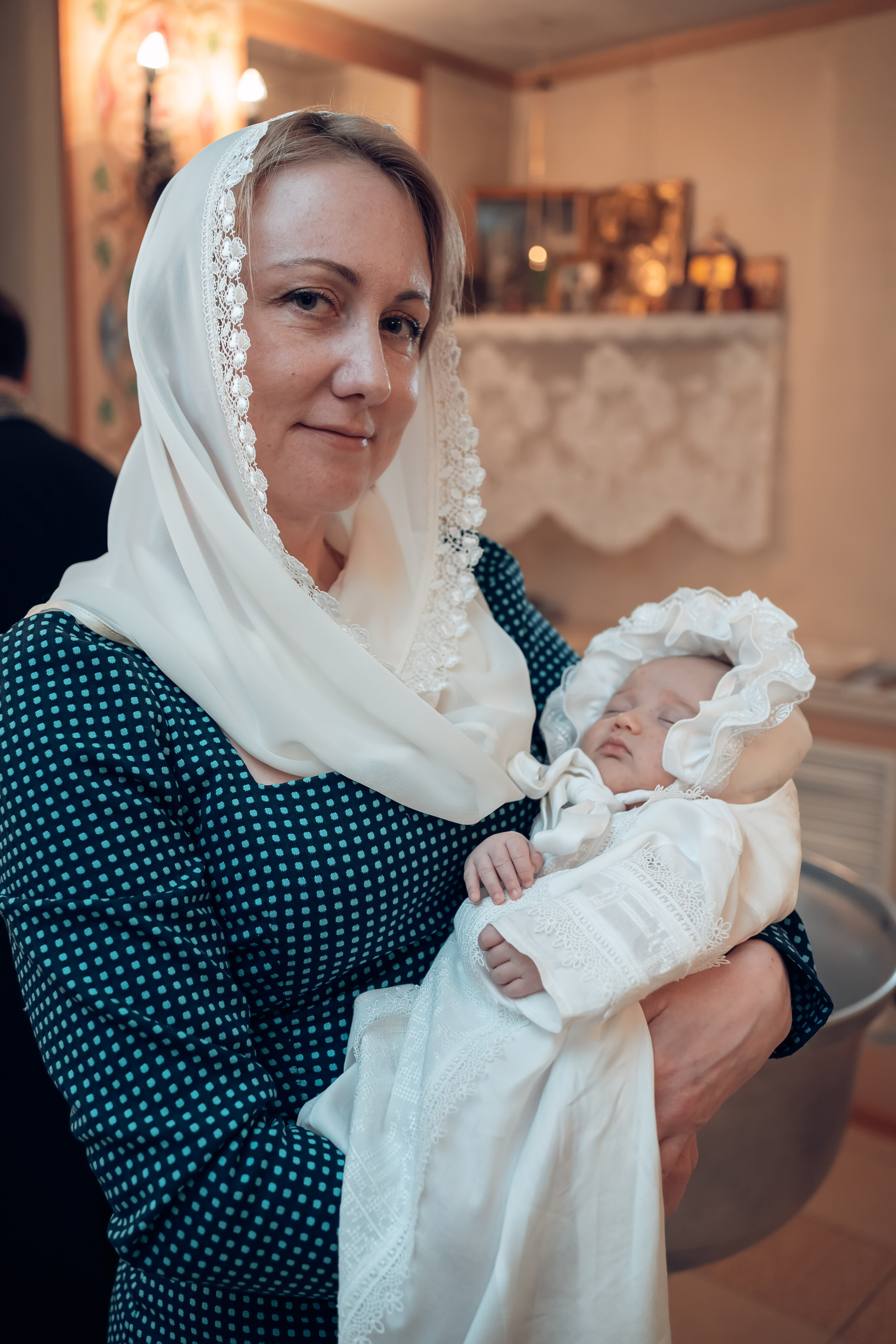 Крещение в Покровском (Феодосиевском) храме г. Тула. Церковный фотограф Севастополь