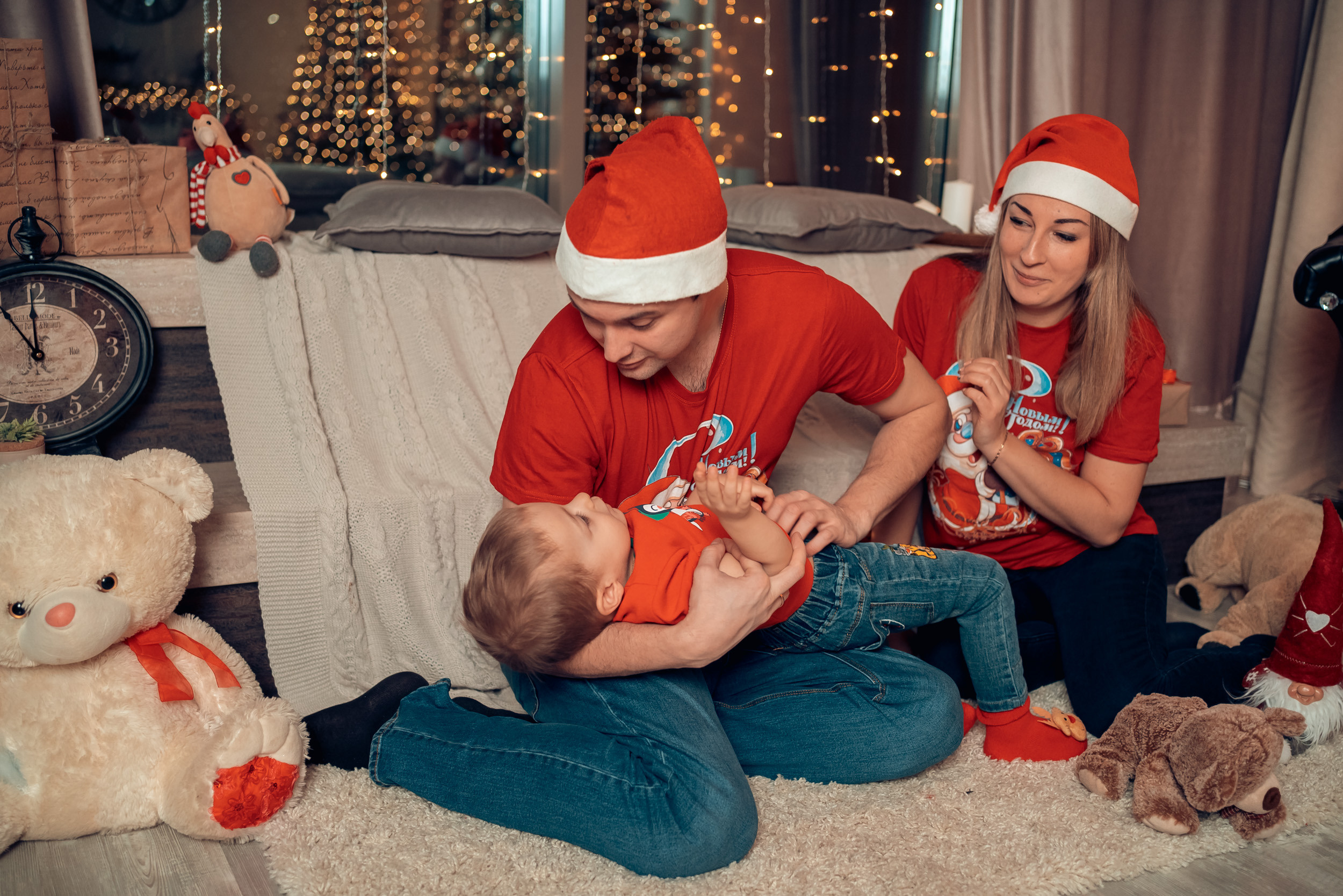 Новогодняя съемка в студии «Браво» г. Новомосковск. Церковный фотограф Севастополь