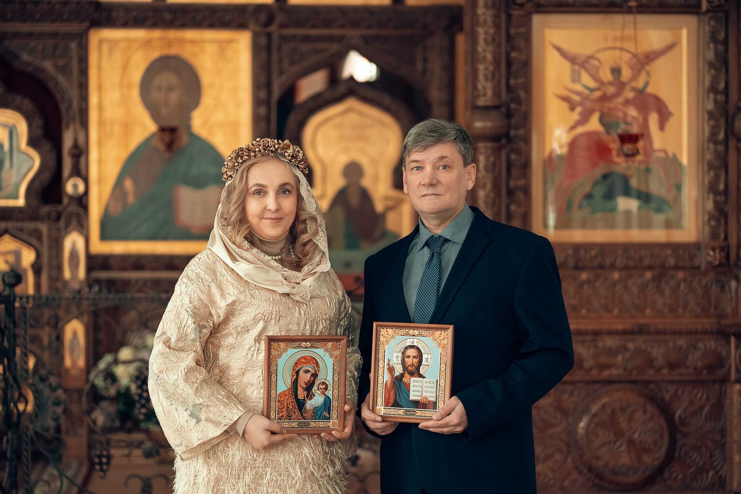 Венчание в храме «Нечаянная Радость» г. Новомосковск. Церковный фотограф Севастополь