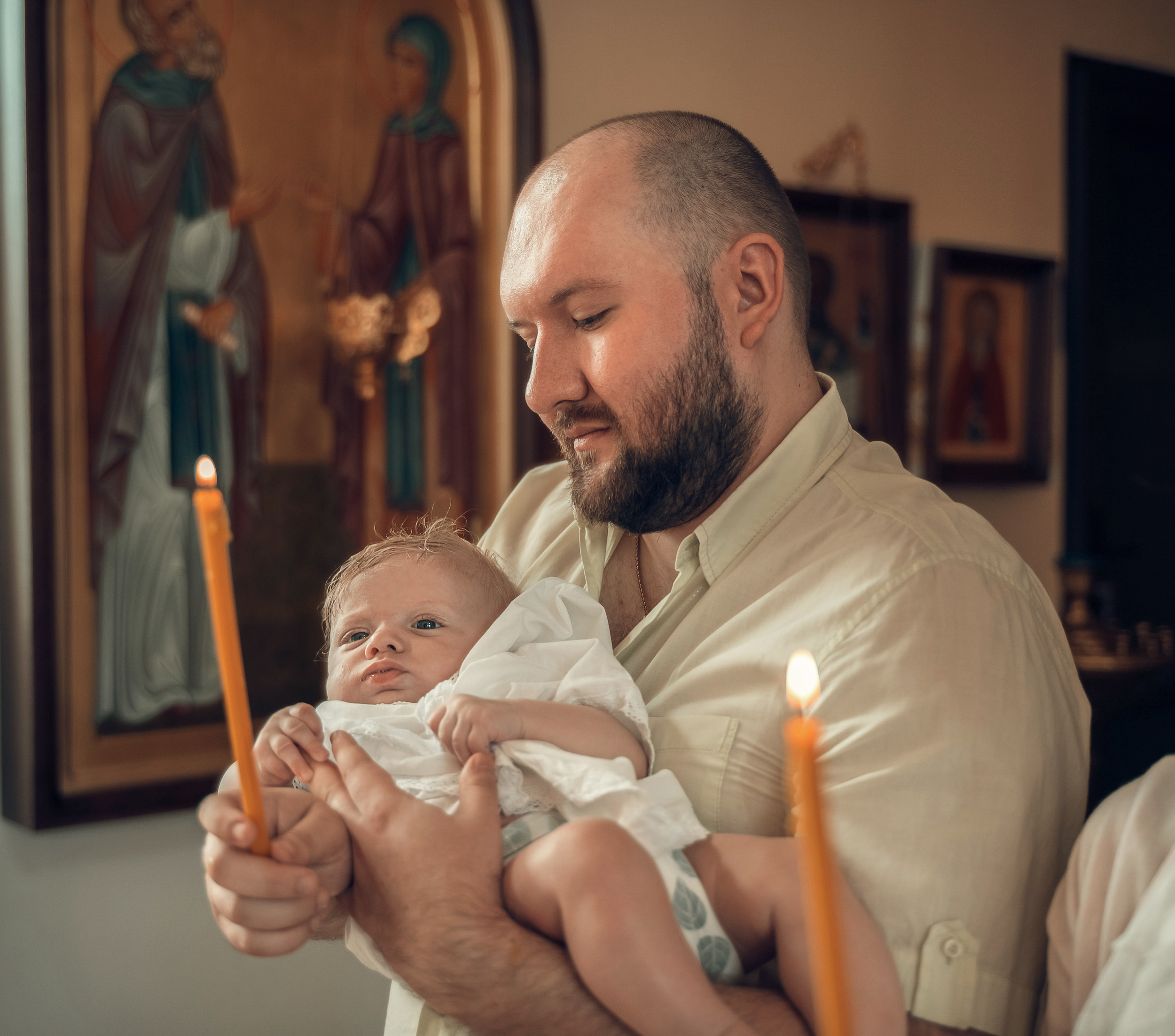 Крещение в Воскресенском соборе г. Венев. Церковный фотограф Севастополь