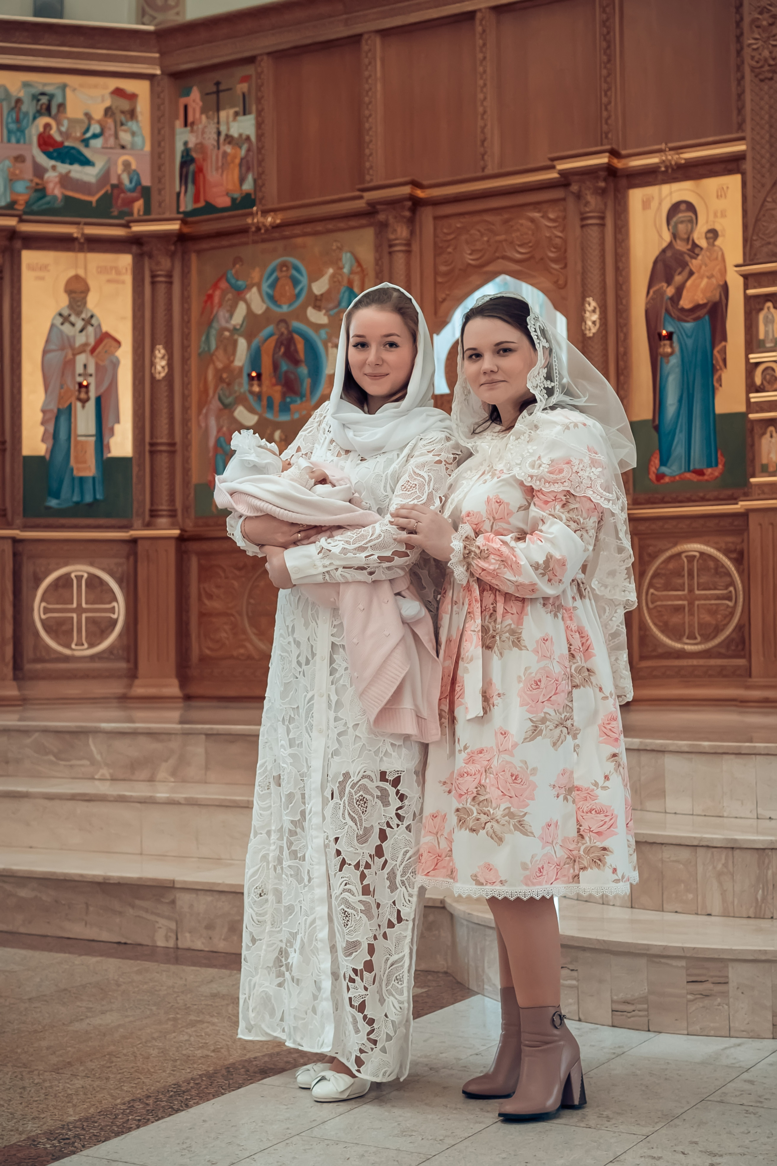 Крещение в Покровском (Феодосиевском) храме г. Тула. Церковный фотограф Севастополь