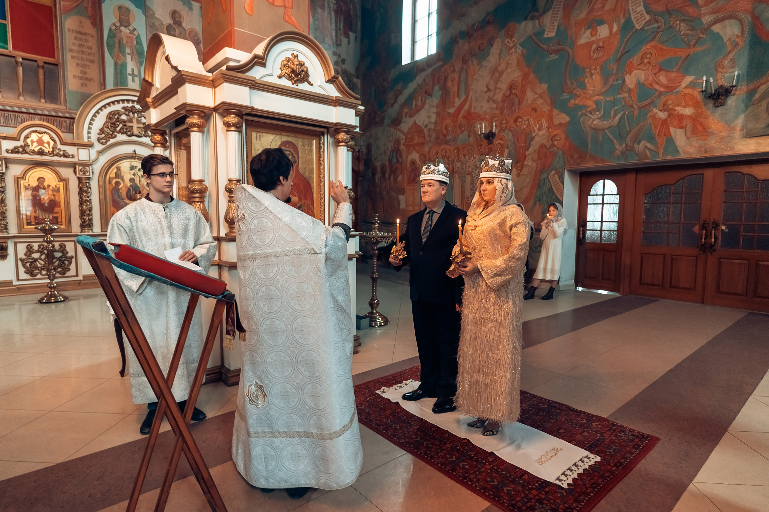 Венчание в храме «Нечаянная Радость» г. Новомосковск. Церковный фотограф Севастополь