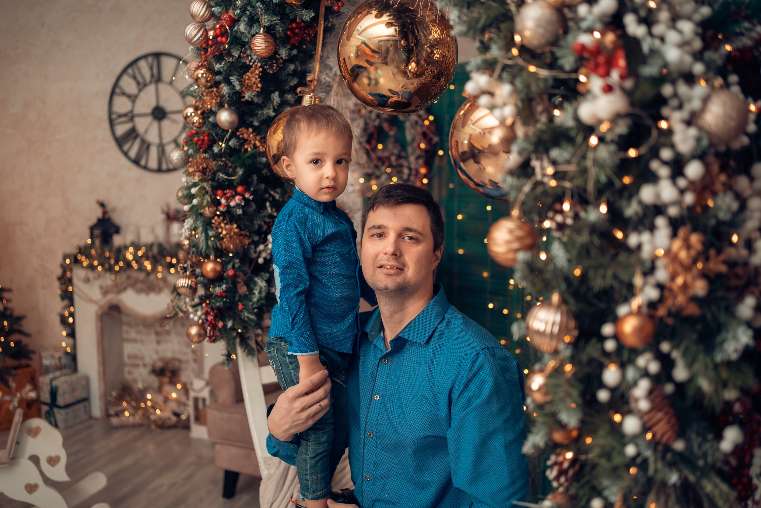 Новогодняя съемка в студии «Браво» г. Новомосковск. Церковный фотограф Севастополь