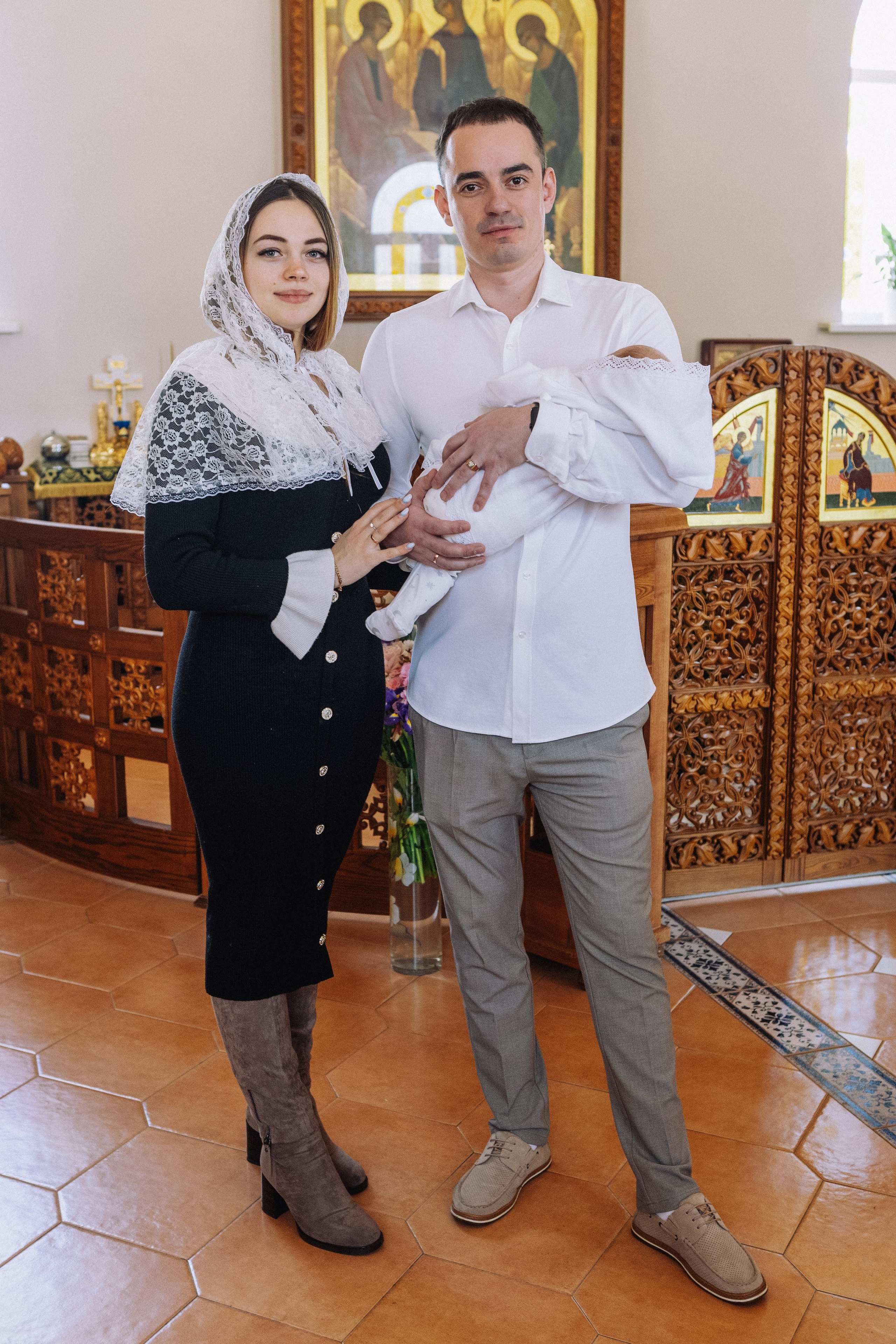 Крещение Артема и Полины. Фотограф в Курске Смирнов Евгений